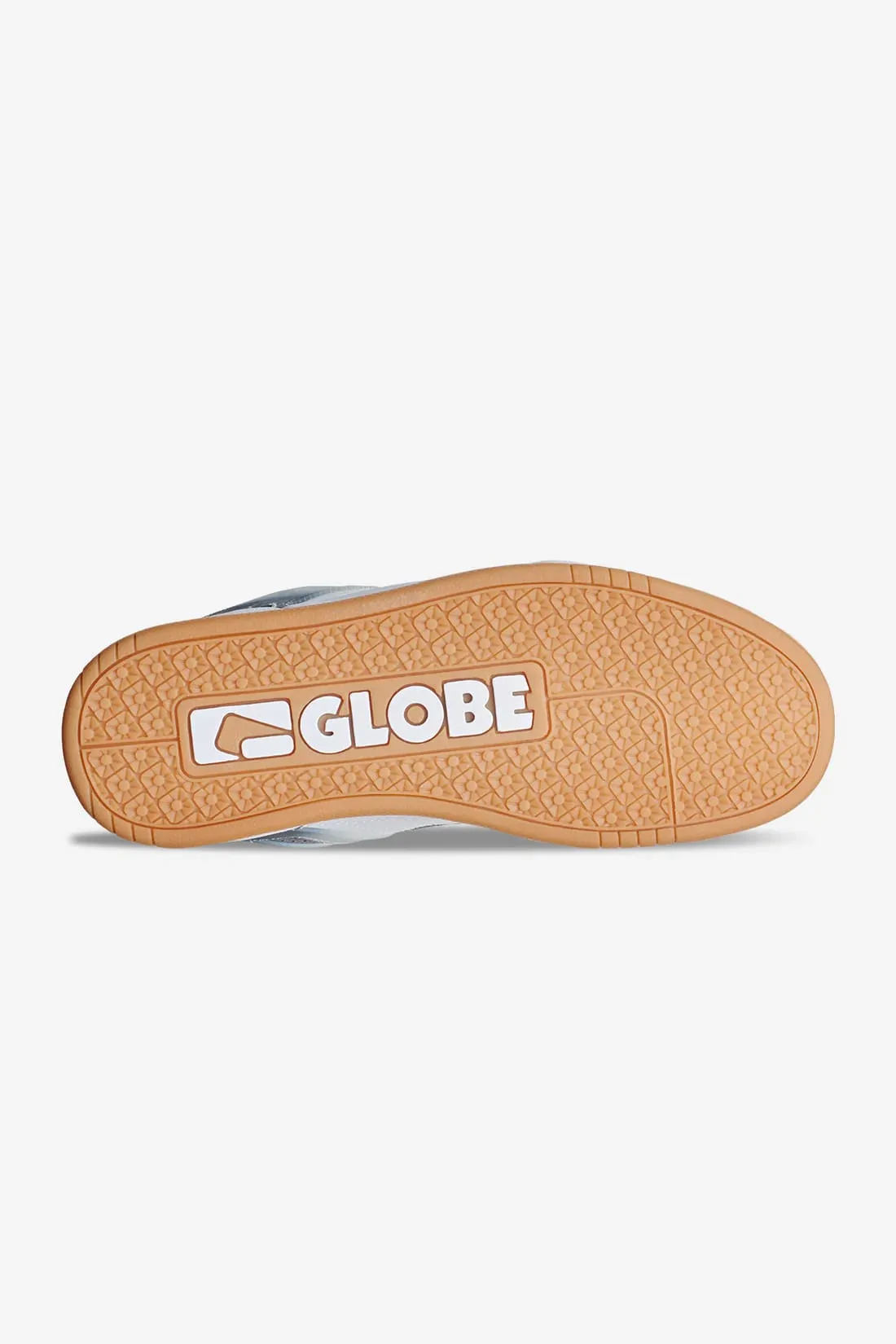Globe Tilt - White / Blue Stipple