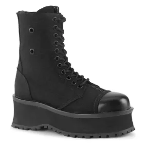 Gravedigger-10 Boots - Black Canvas Gravedigger-10 Boots - Black Canvas