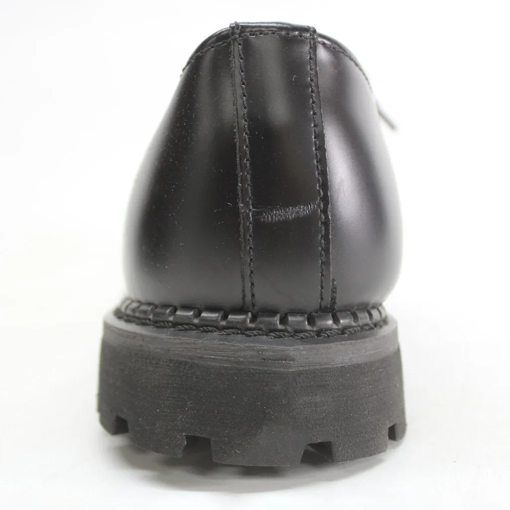 Grinders Unisex Regent CS Leather Black Shoes - UK 12