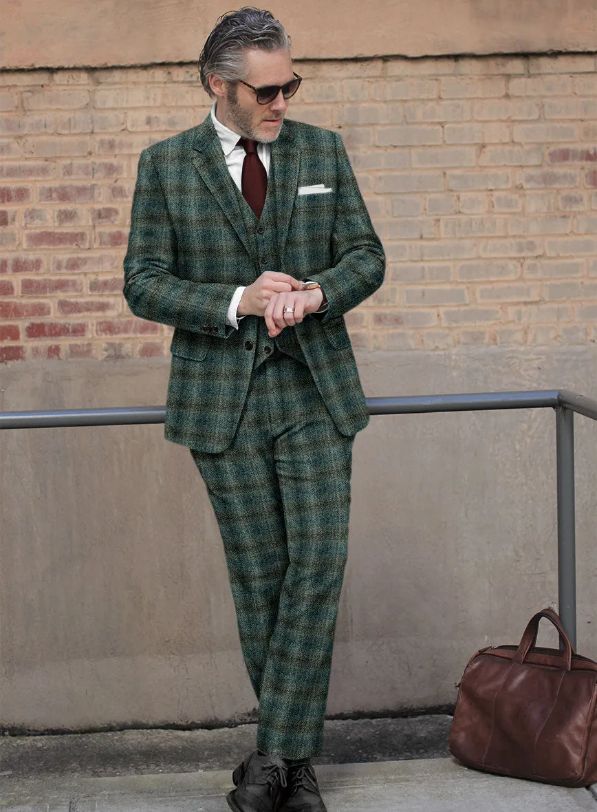 Harris Tweed Scot Green Suit
