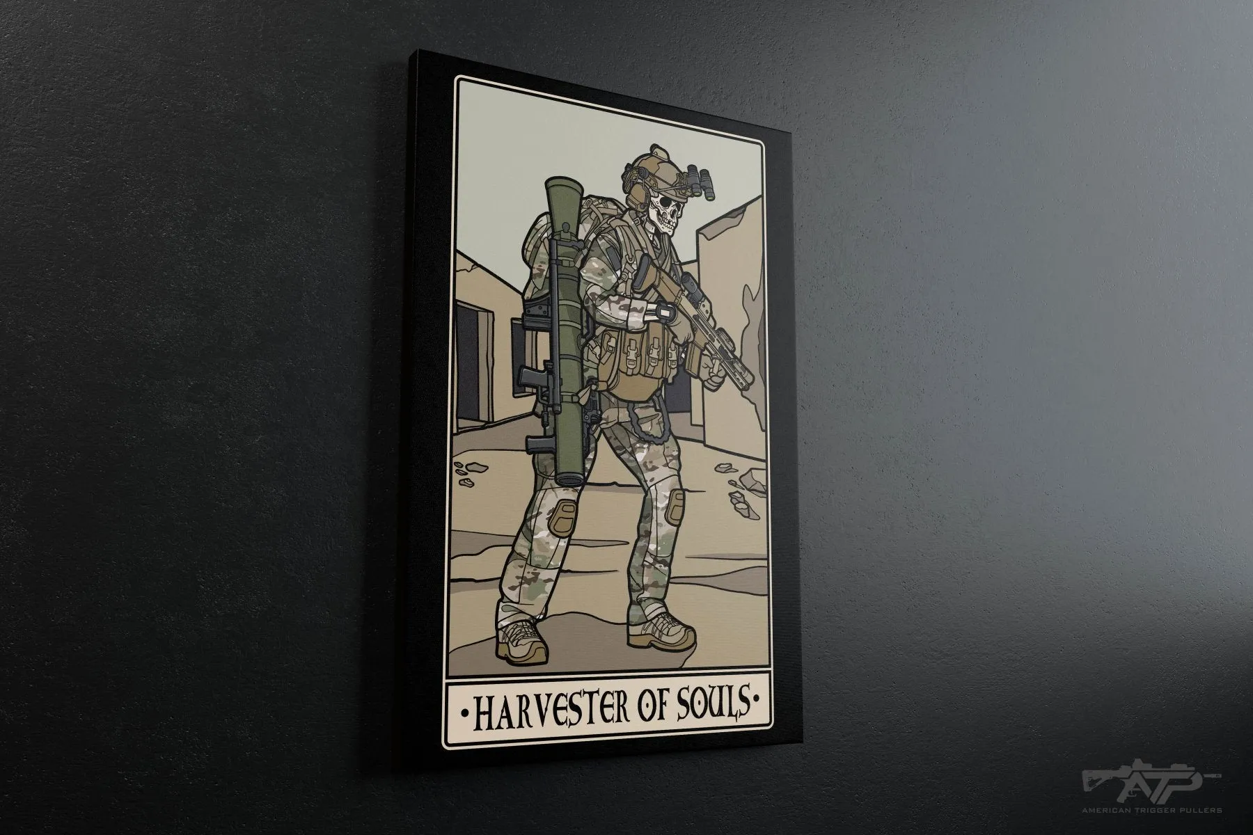 Harvester of Souls Canvas