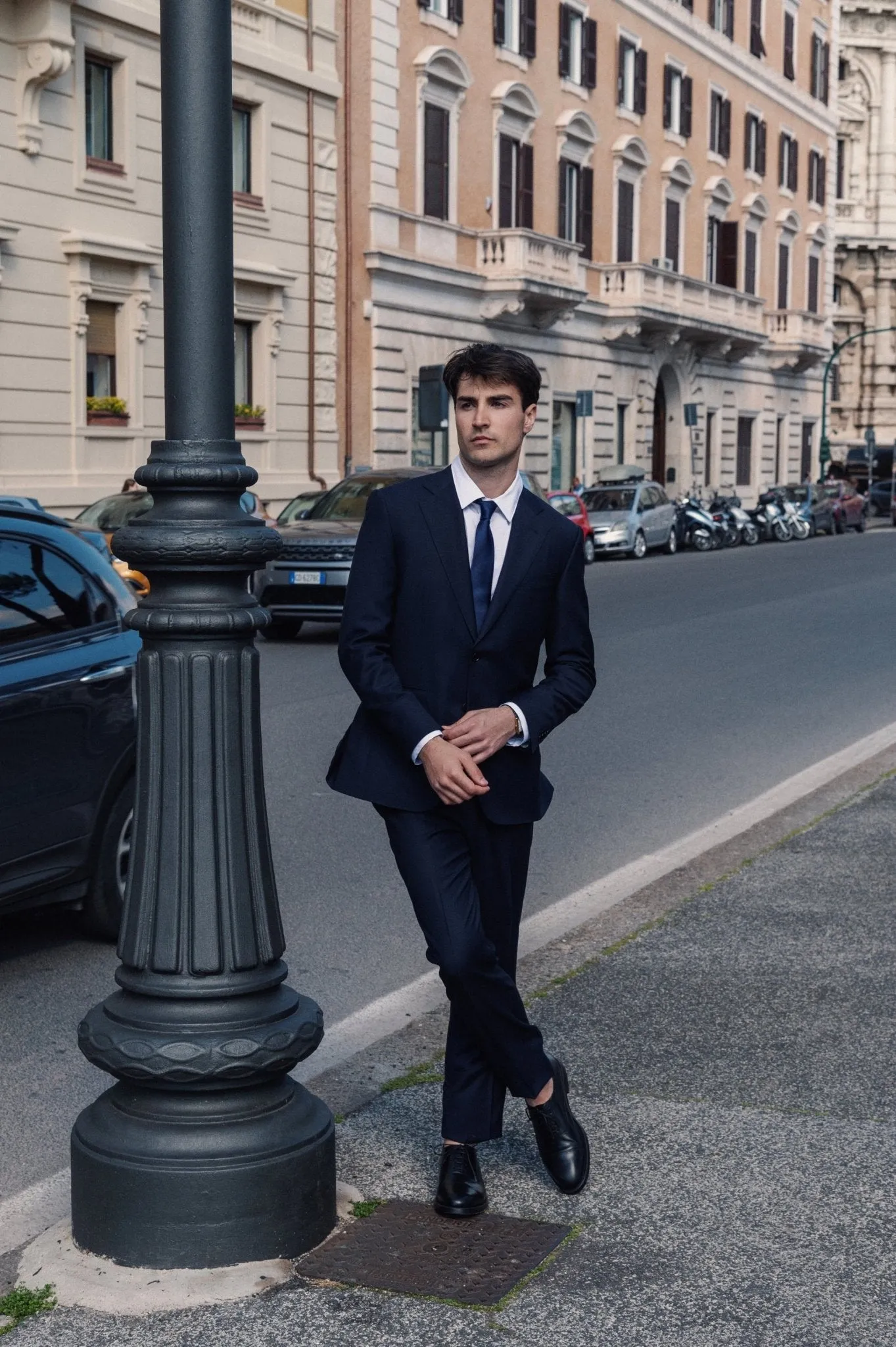 HENRY SARTORIAL HERITAGE Zegna High Performance™ Full Canvas Plain Suit DARK NAVY REG
