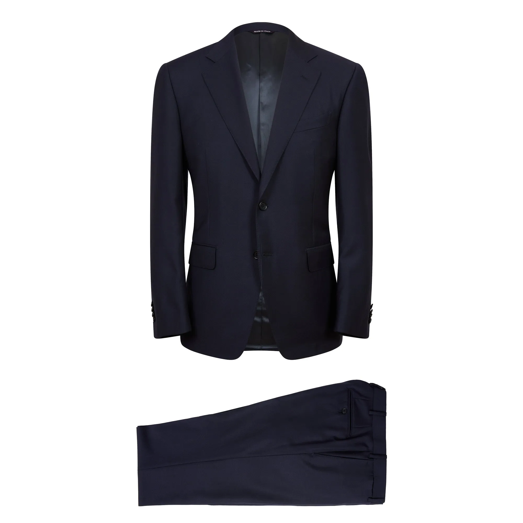 HENRY SARTORIAL HERITAGE Zegna High Performance™ Full Canvas Plain Suit DARK NAVY REG