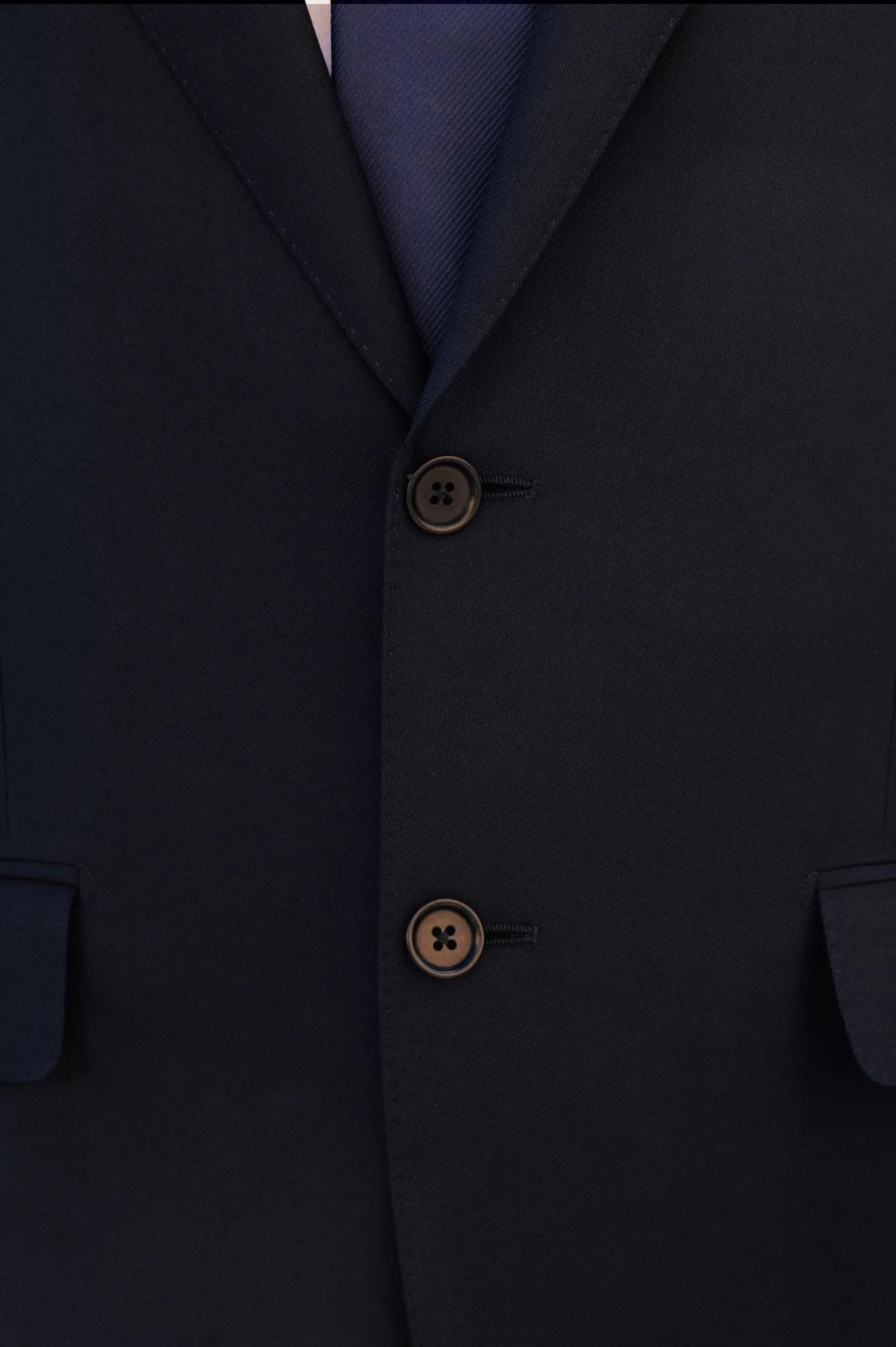 HENRY SARTORIAL HERITAGE Zegna High Performance™ Full Canvas Plain Suit DARK NAVY REG