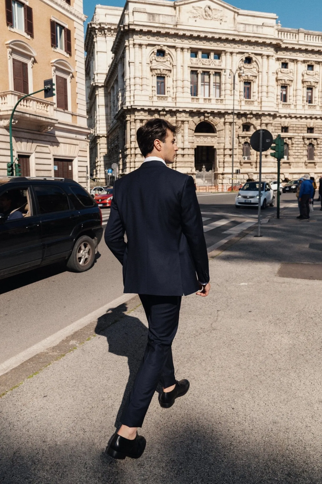 HENRY SARTORIAL HERITAGE Zegna High Performance™ Full Canvas Plain Suit DARK NAVY REG