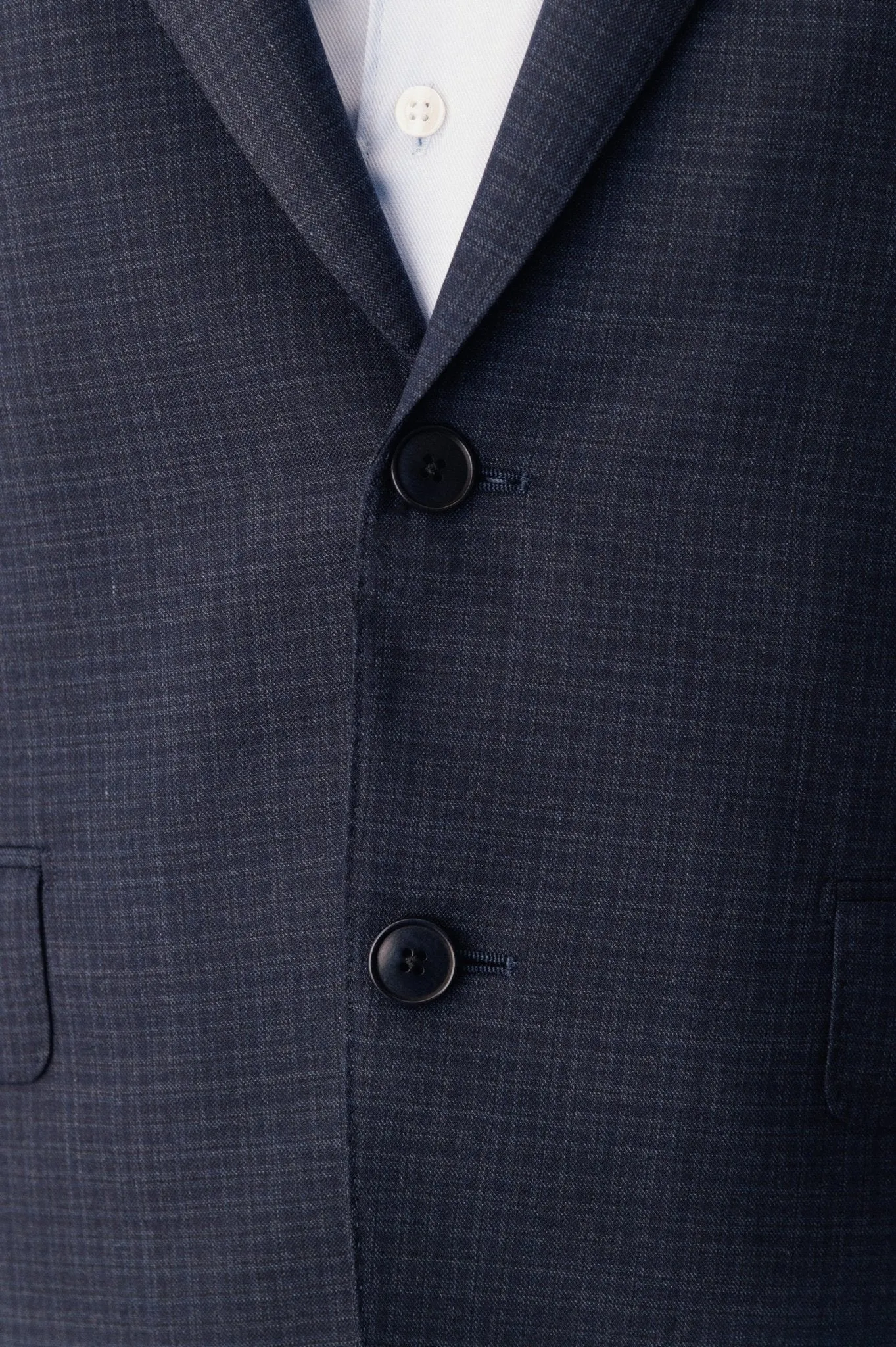 HENRY SARTORIAL HERITAGE Zegna High Performance™ Plain Suit DARK NAVY REG