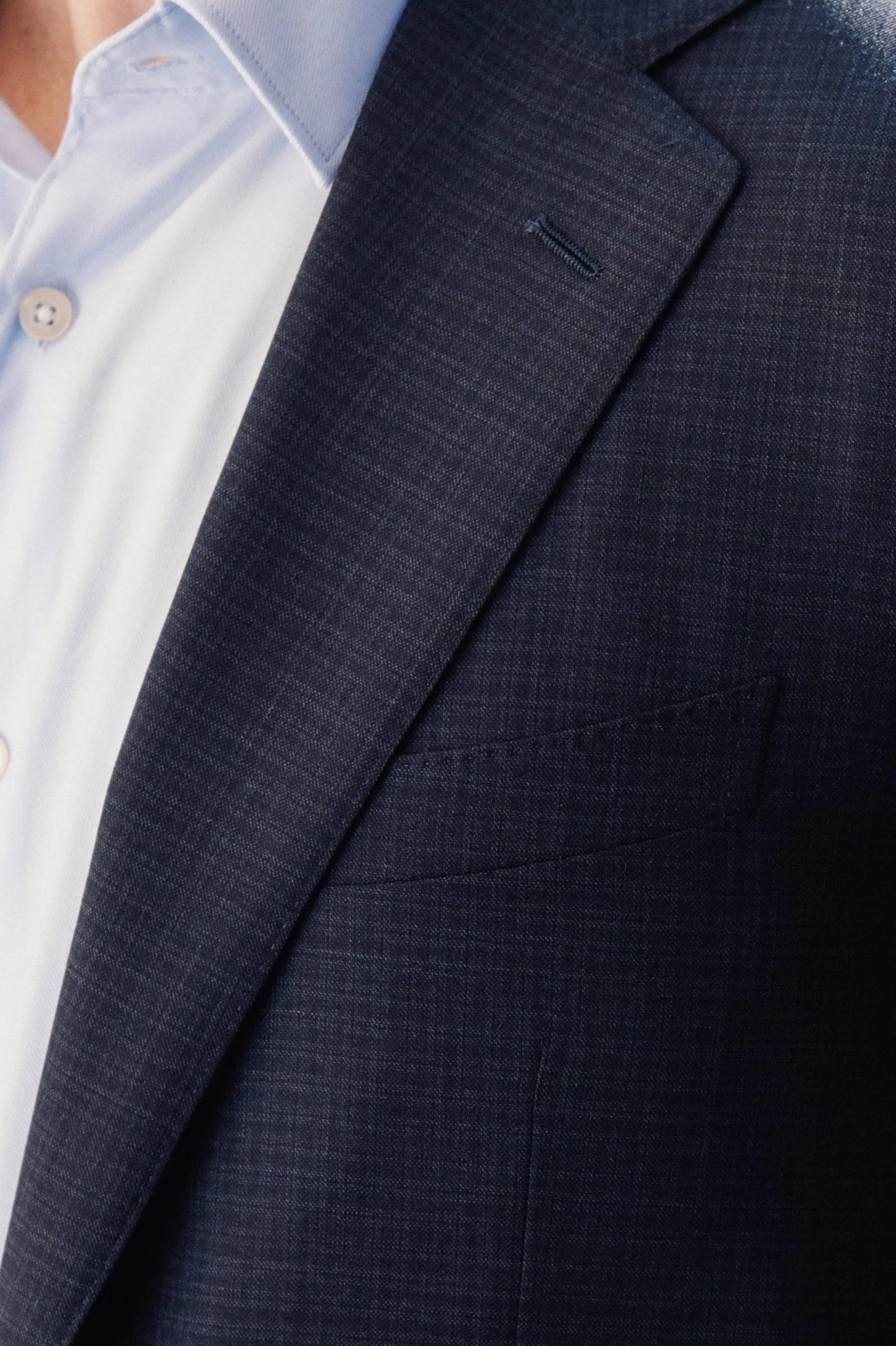 HENRY SARTORIAL HERITAGE Zegna High Performance™ Plain Suit DARK NAVY REG