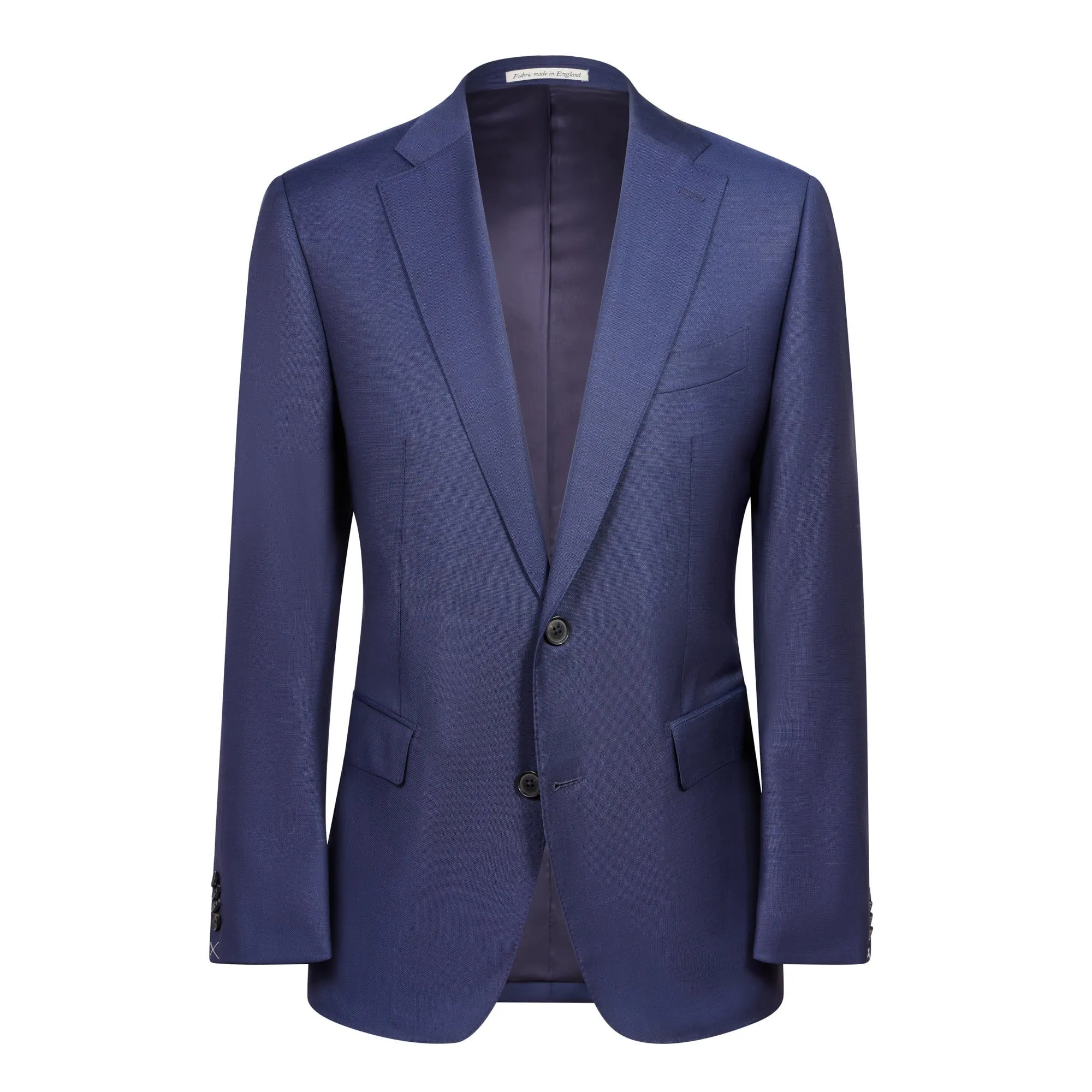 HENRY SARTORIAL x DORMEUIL Dun Full Canvas Plain Suit NAVY REG