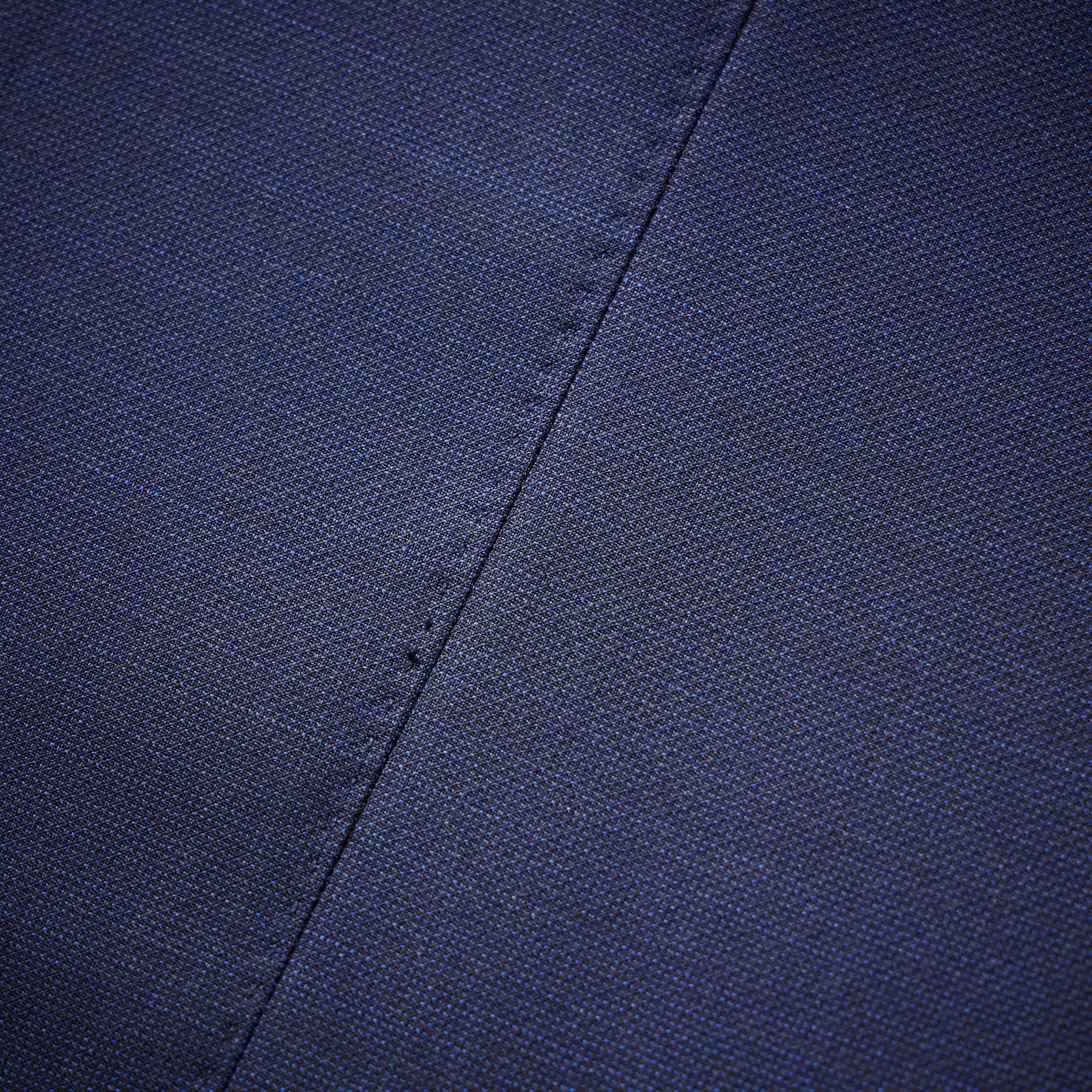 HENRY SARTORIAL x DORMEUIL Dun Full Canvas Plain Suit NAVY REG