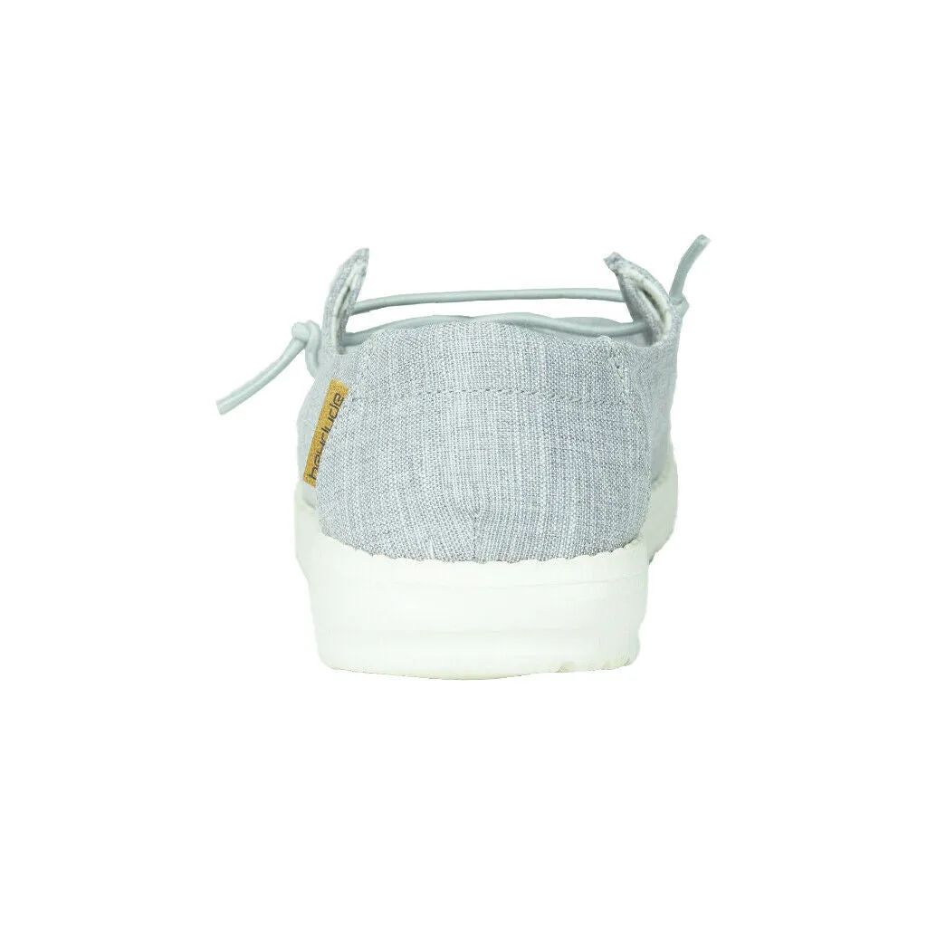 Hey Dude Children's Wendy Linen Grey Shoes 130123096