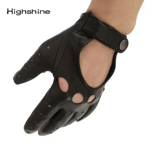 HighShine Leather Driving Gloves Unlined for Men HighShine Leather Driving Gloves Unlined for Men