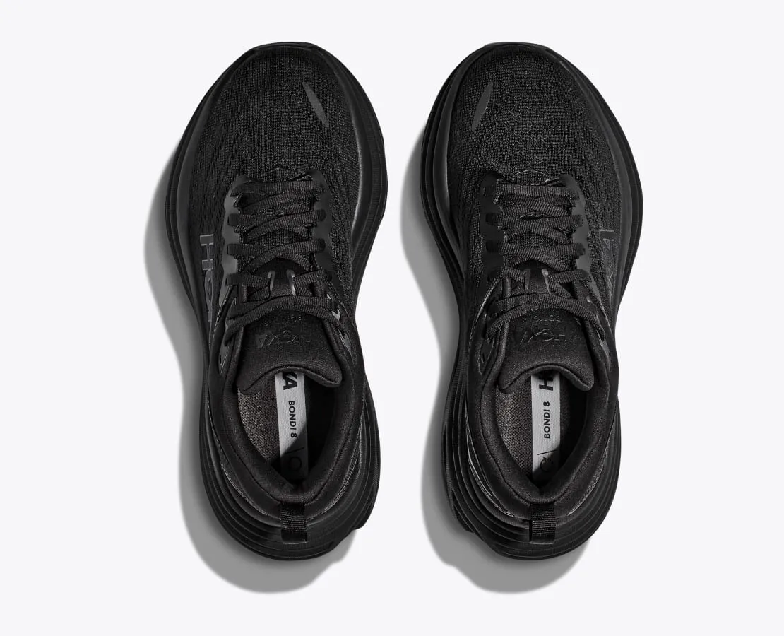 'HOKA' Men's Bondi 8 - Black / Black