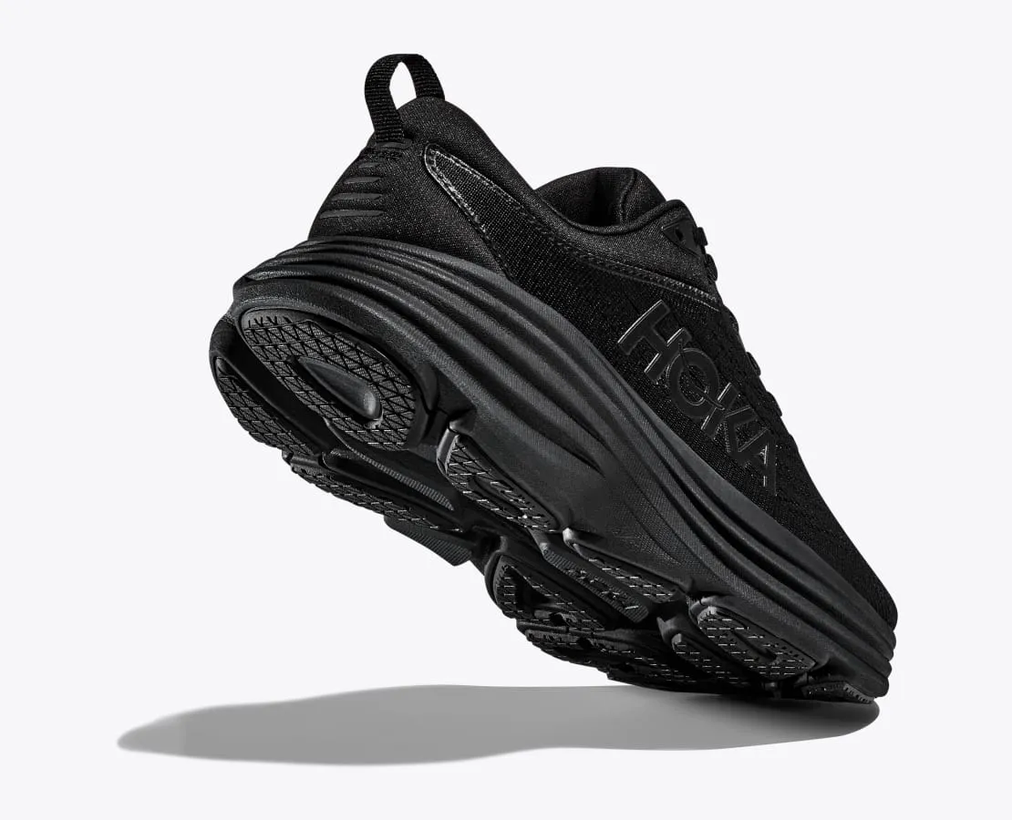 'HOKA' Men's Bondi 8 - Black / Black