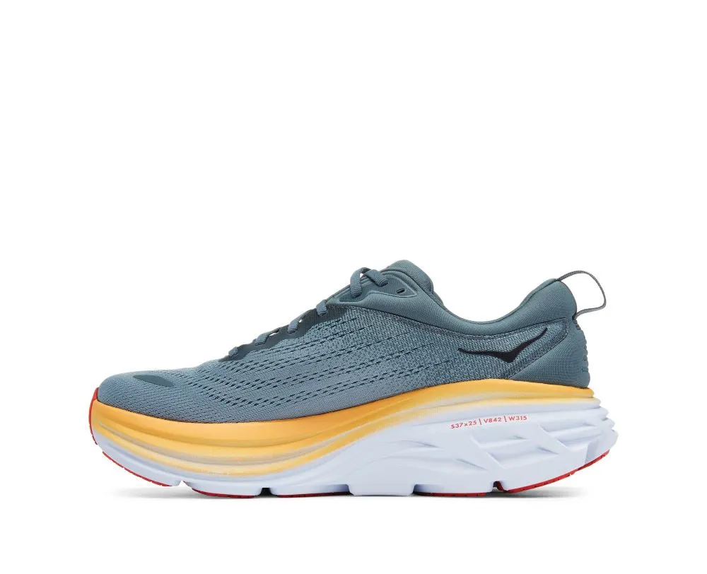 'HOKA' Men's Bondi 8 - Goblin Blue / Mountain Spring
