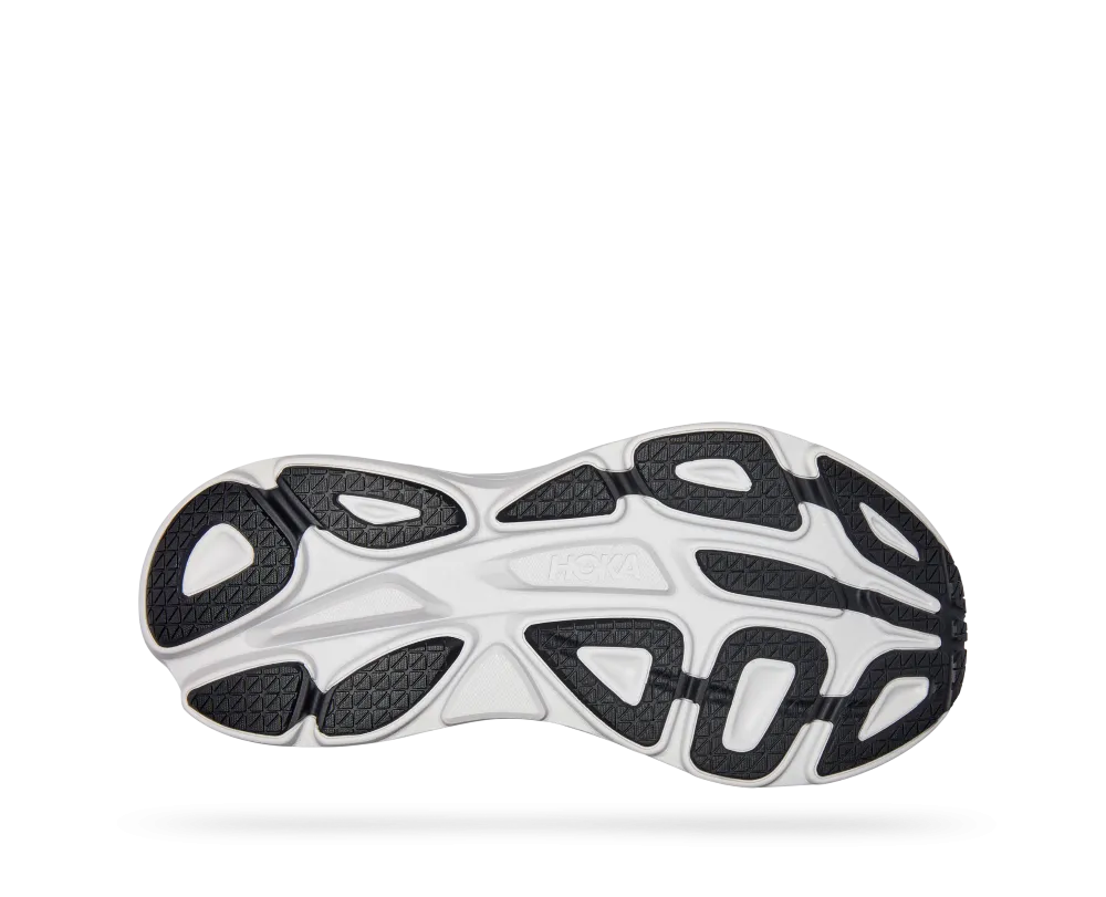 'HOKA' Men's Bondi 8 - Sharkskin / Harbor Mist (Wide)