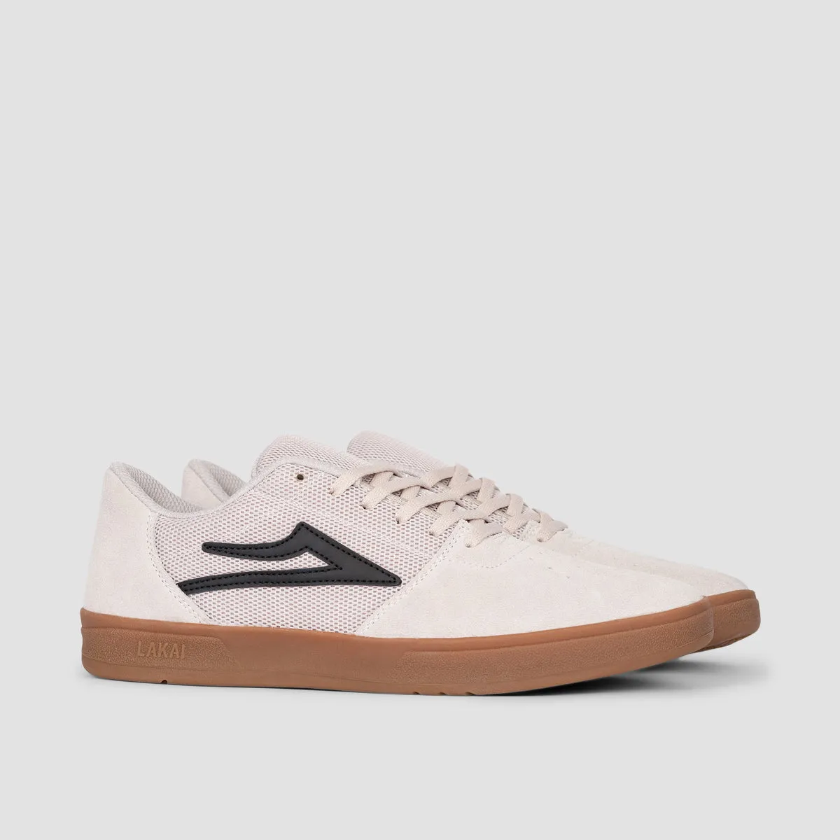Lakai Brighton Shoes - White/Gum Suede