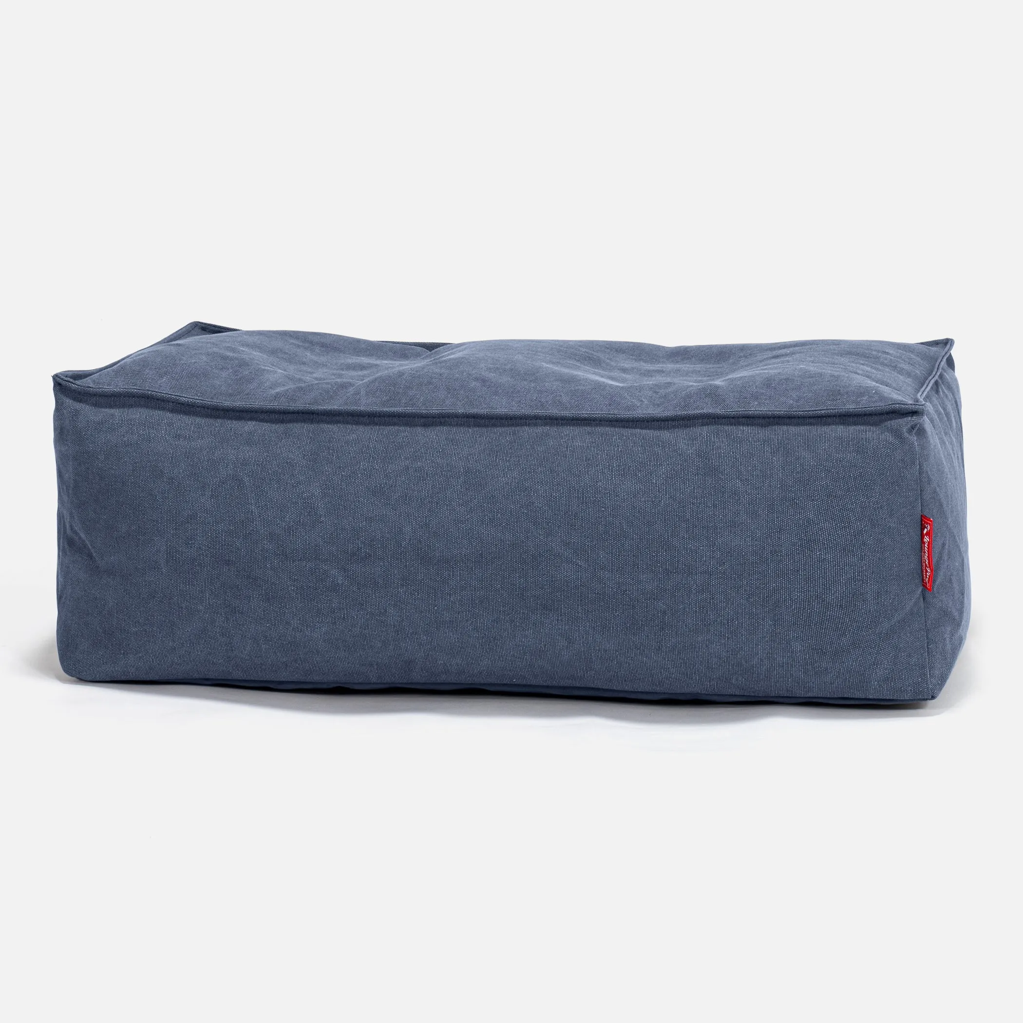 Large Footstool - Canvas Navy