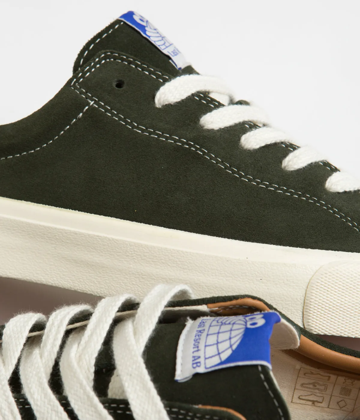 Last Resort AB VM003 Suede Shoes - Olive / White