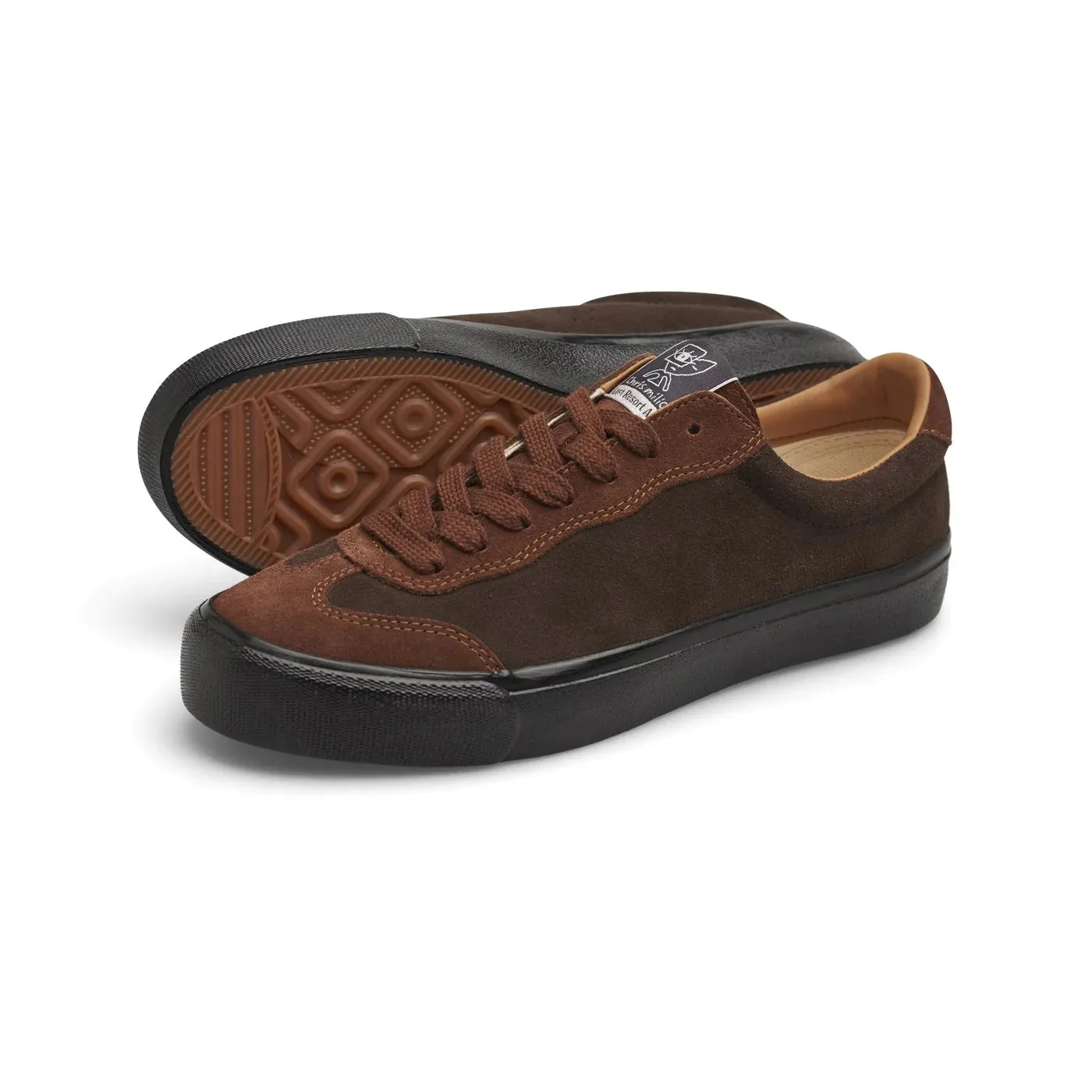 Last Resort AB VM004 Milic Suede Lo model Skate Shoes - Duo Brown / Black