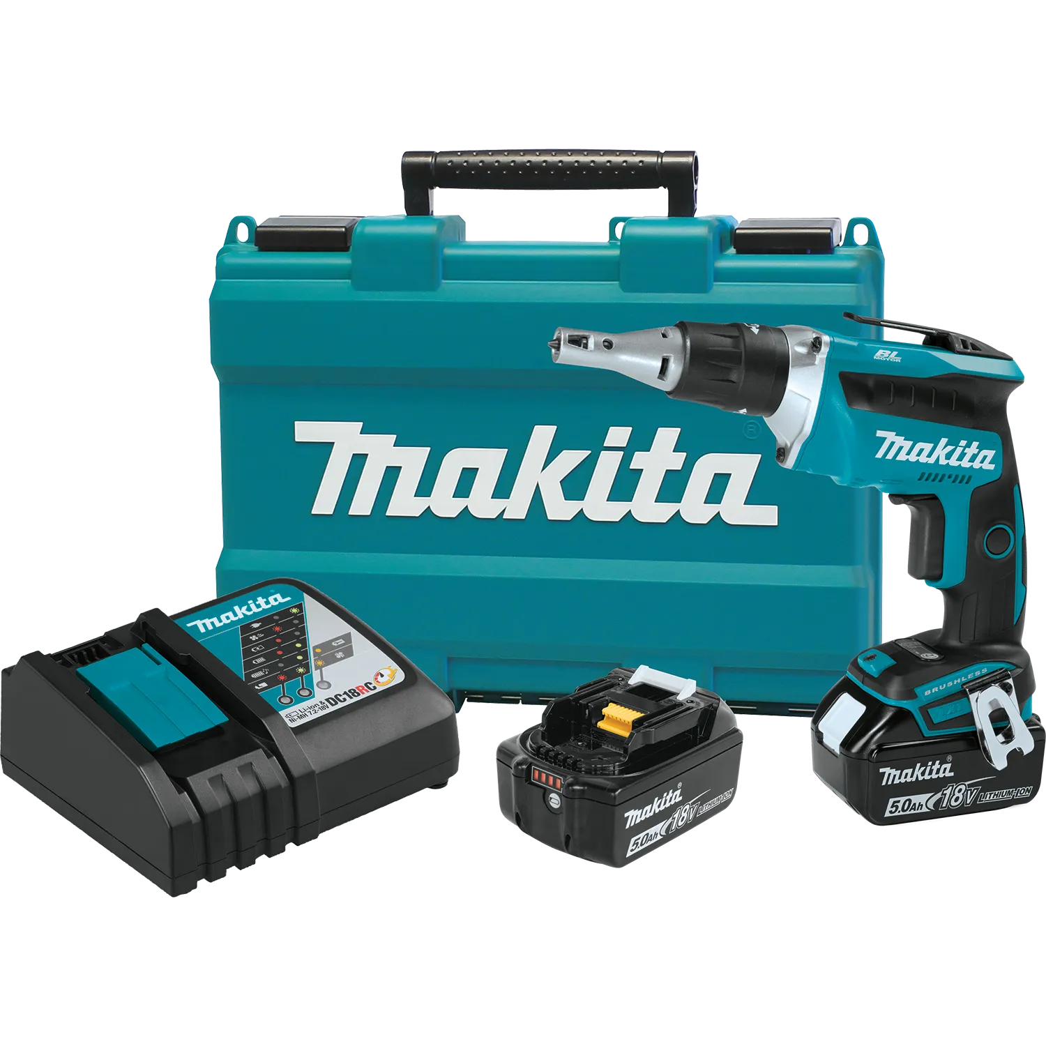 Makita XSF03T 18V LXT Brushless Cordless Drywall Screwdriver Kit