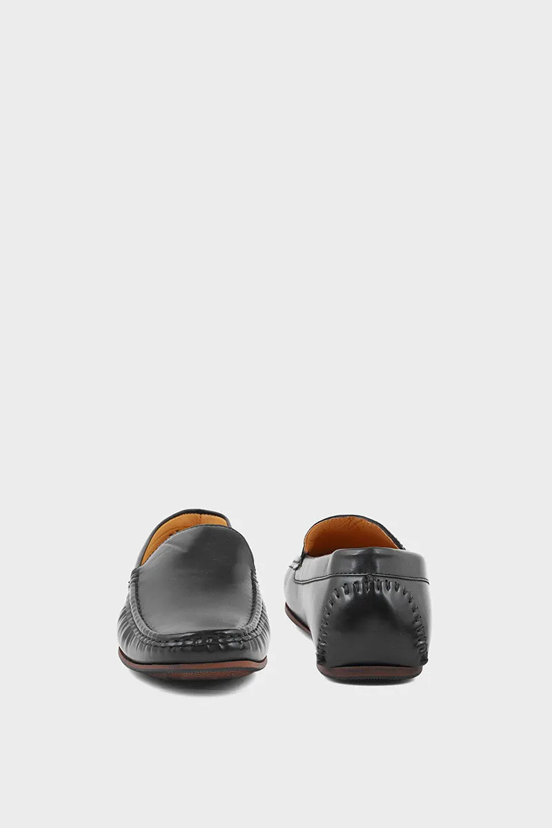 Men Casual Driving Mocs M26078-Black