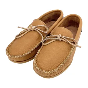 Men's Moose Hide Leather Moccasins Cork