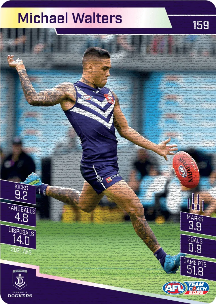 Michael Walters, Canvas, 2022 Teamcoach AFL