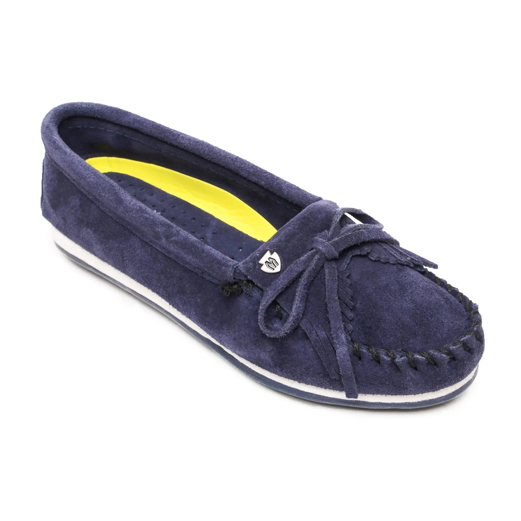 Minnetonka Kilty Plus Suede Moc - Womens Moccasins