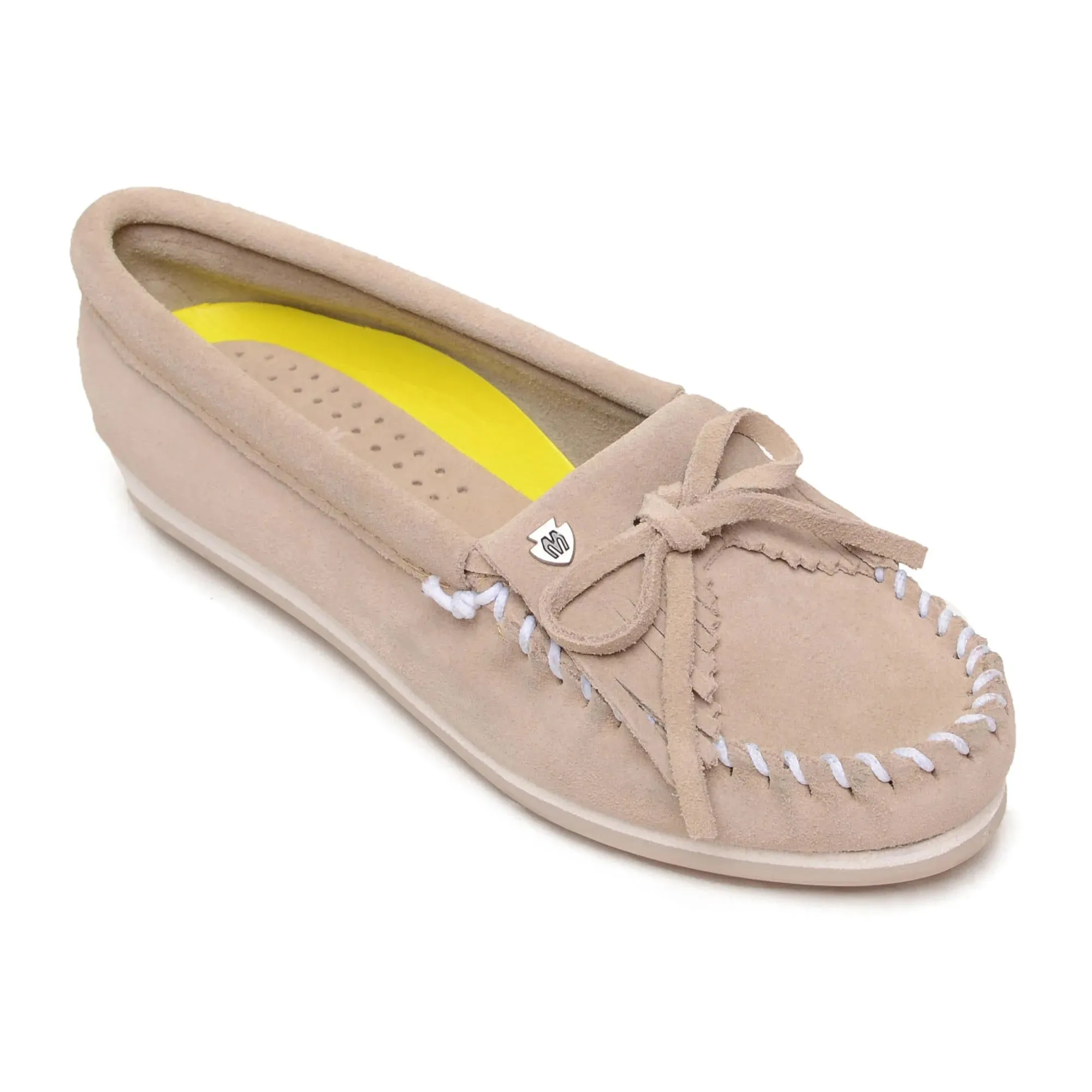 Minnetonka Kilty Plus Suede Moc - Womens Moccasins