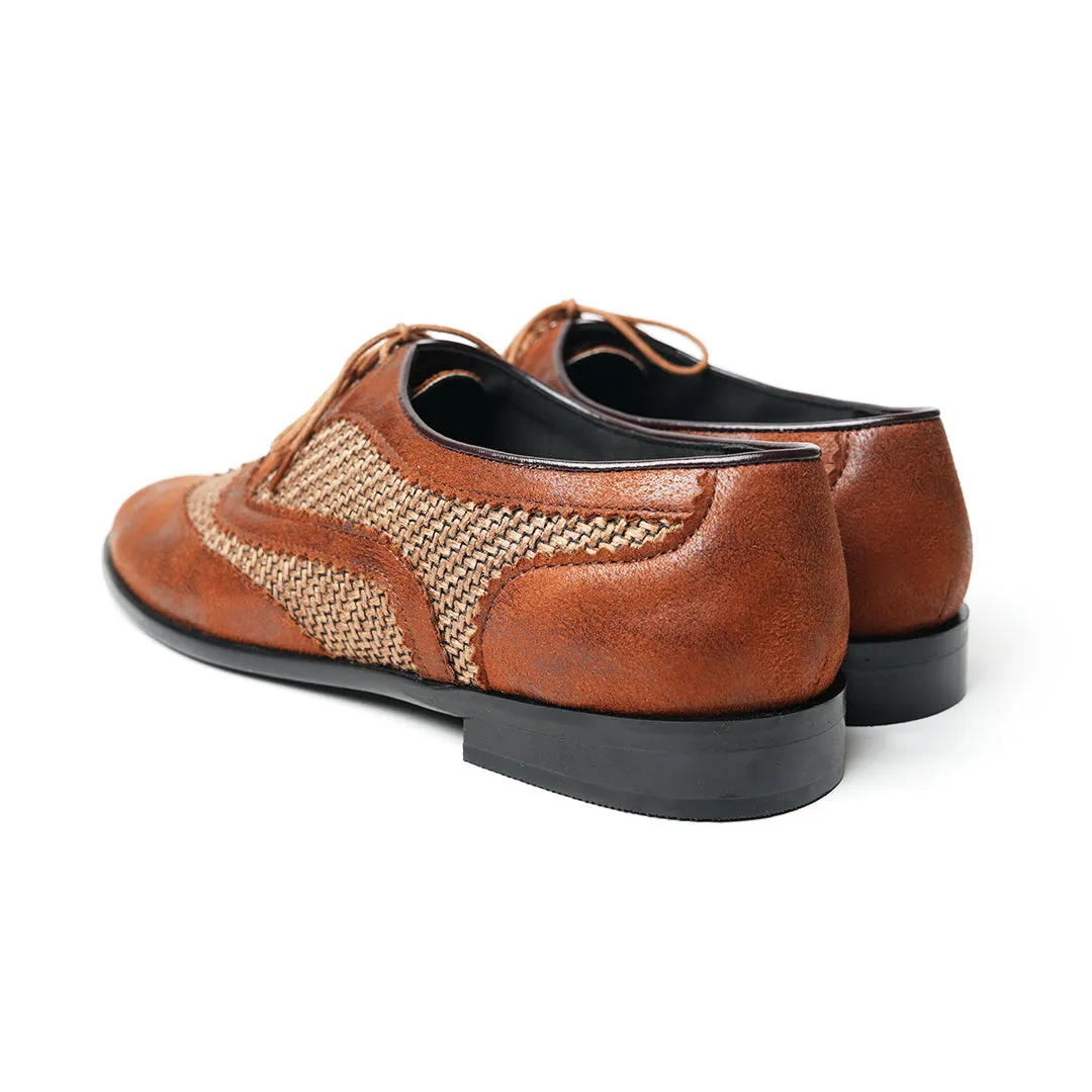 Monkstory Limited Edition Hybrid Lace Fusion Slip-On - Burnish Tan