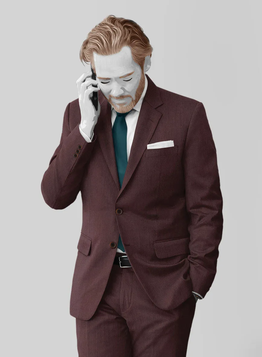 Napolean Wine Wool Jacket