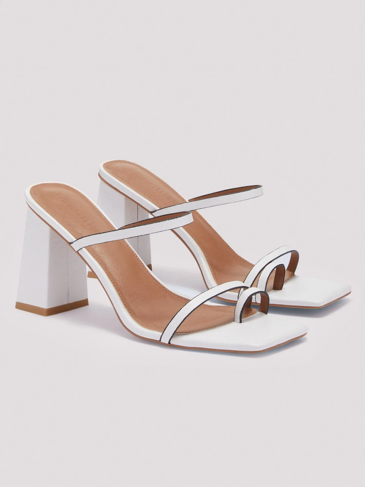 Nayo Block Heel Thong Sandals (Medium Width)