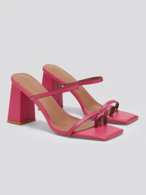Nayo Block Heel Thong Sandals (Medium Width)