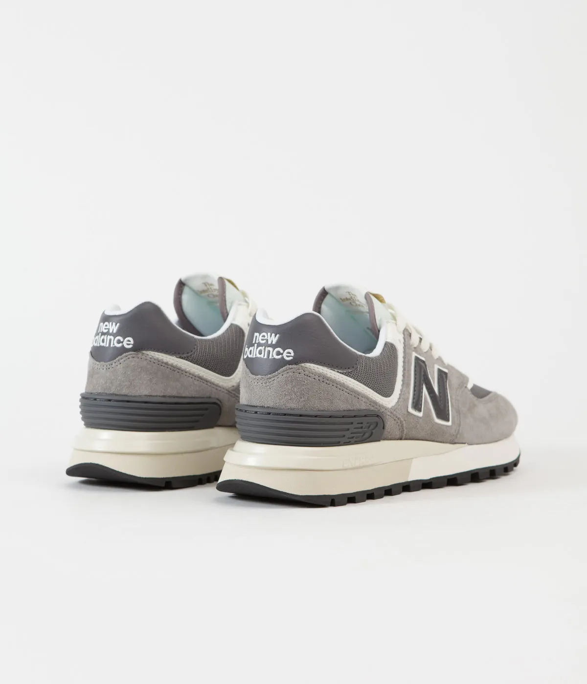 New Balance 574 Shoes - Grey / Black / White