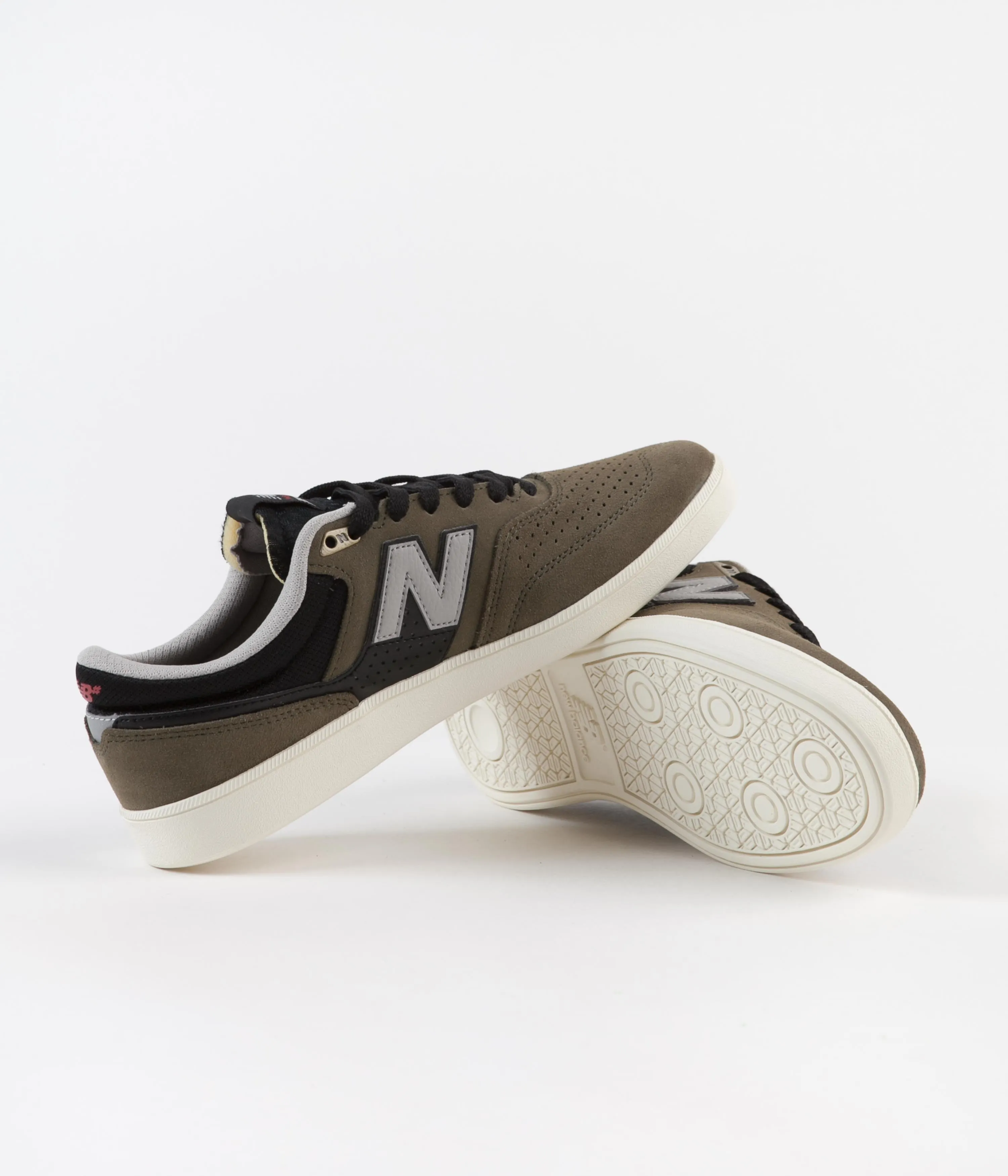 New Balance Numeric 508 Brandon Westgate Shoes - Olive / Black