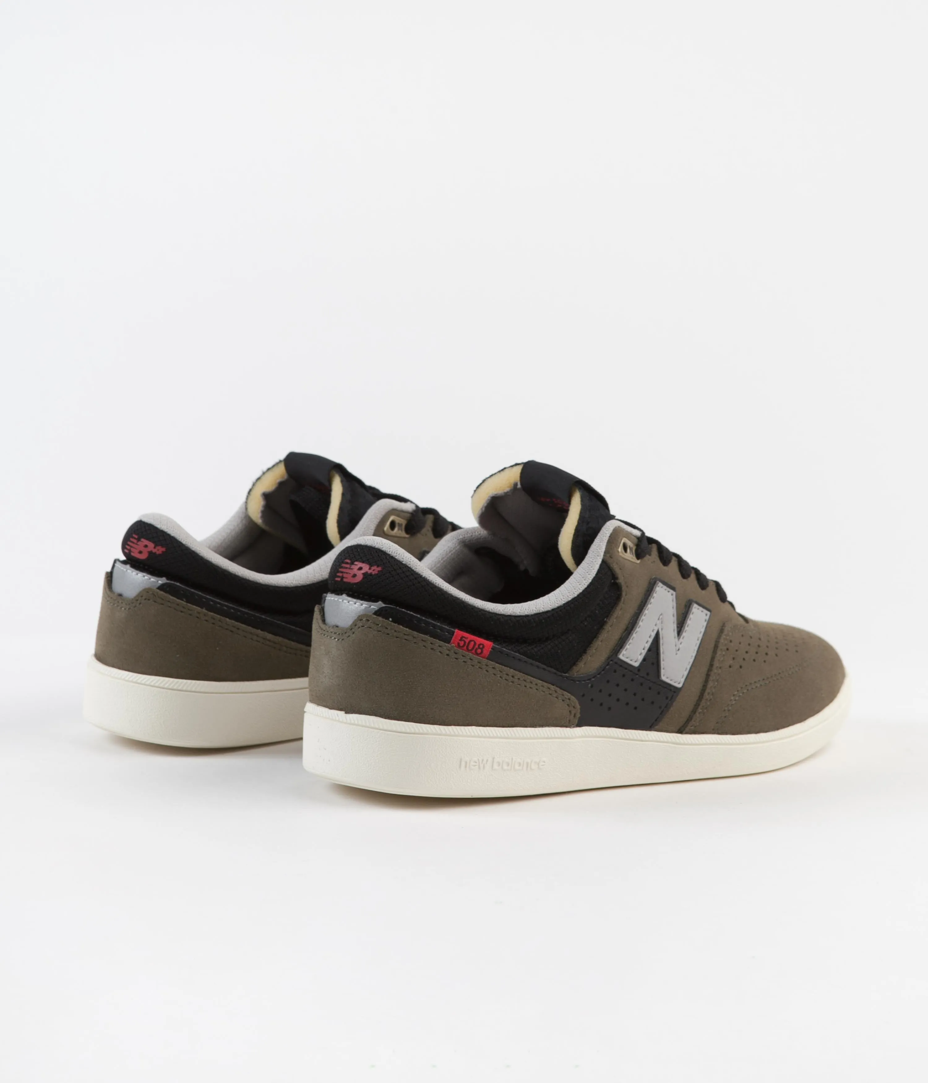 New Balance Numeric 508 Brandon Westgate Shoes - Olive / Black