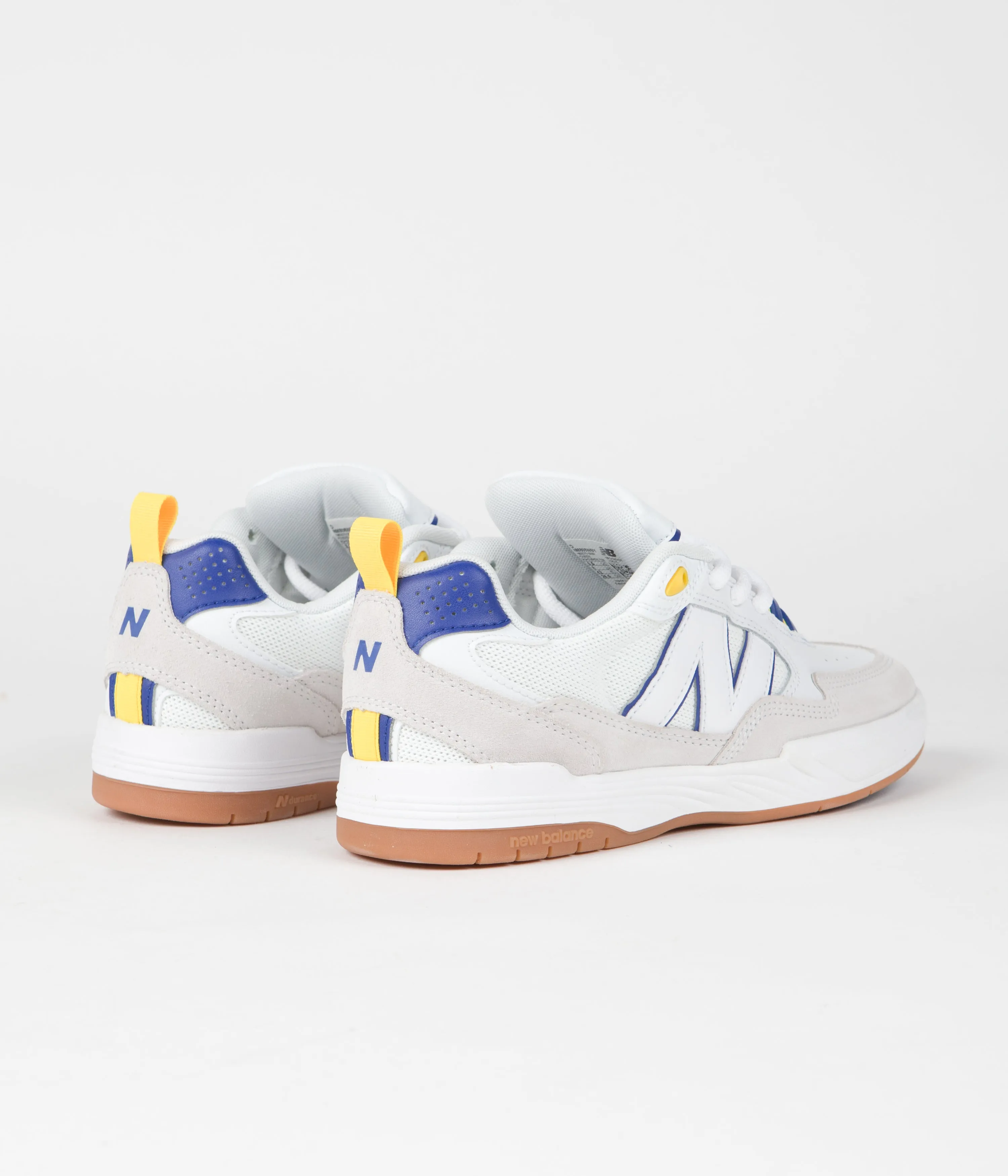 New Balance Numeric 808 Tiago Lemos Shoes - White / Royal