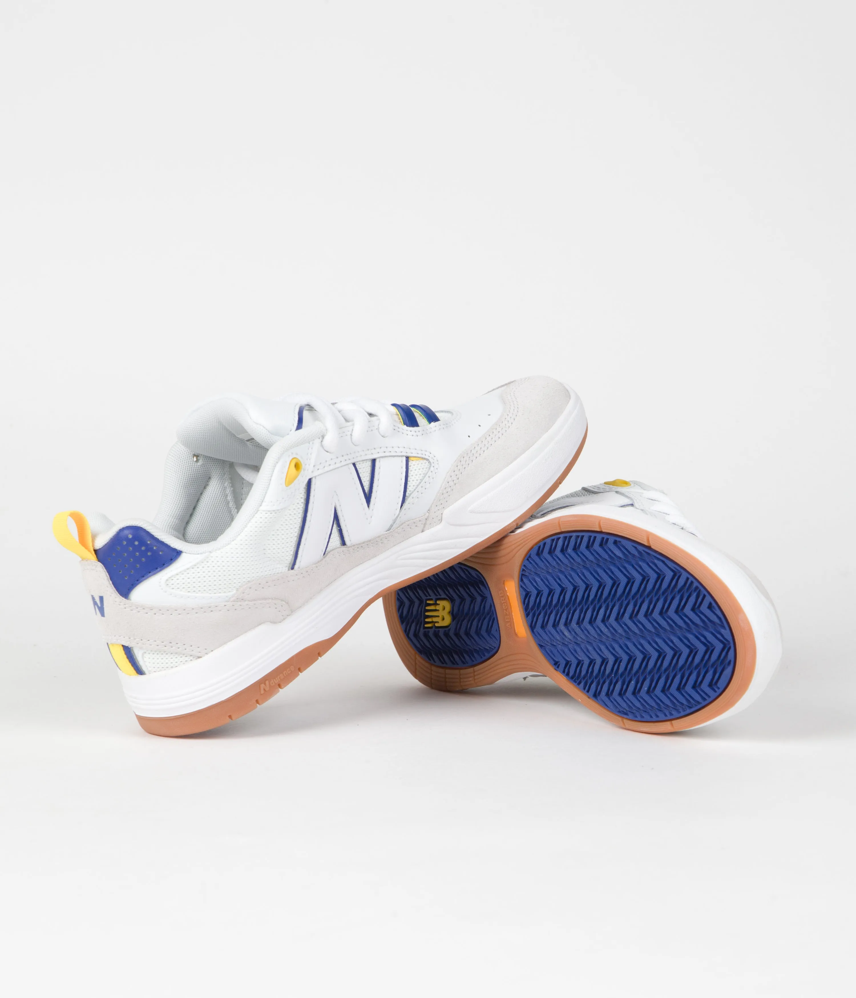 New Balance Numeric 808 Tiago Lemos Shoes - White / Royal