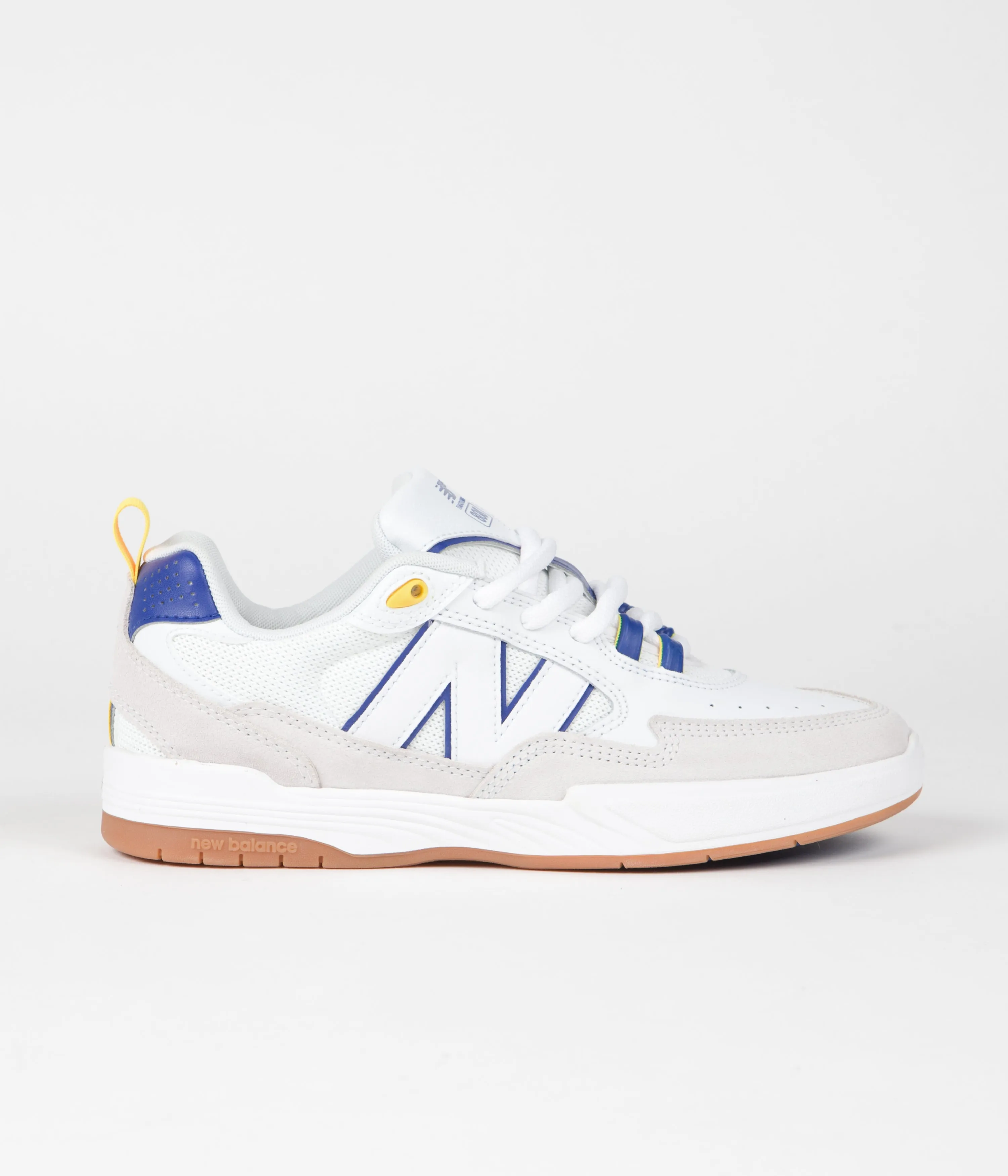 New Balance Numeric 808 Tiago Lemos Shoes - White / Royal
