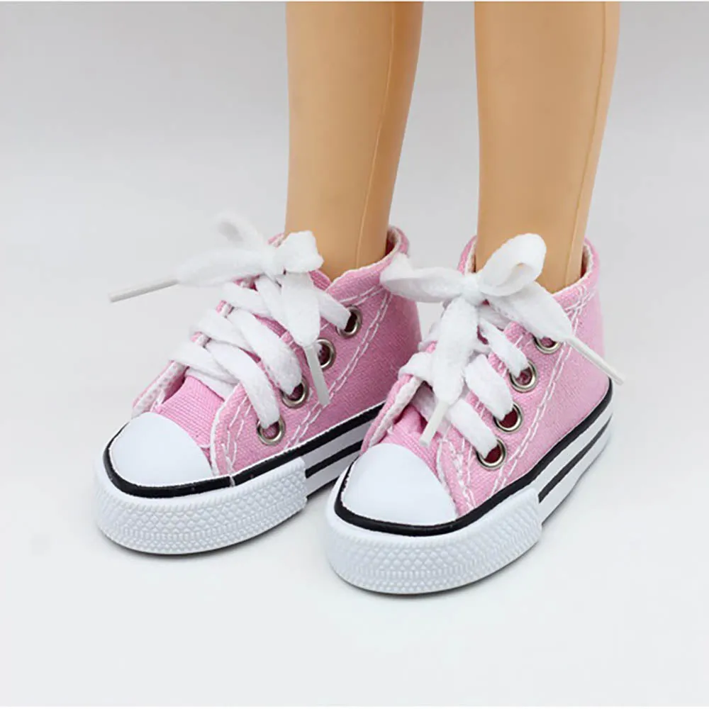 niannyyhouse 1/4 BJD 1/3SD Doll Canvas Shoes Length 7.5cm 45cm Joint Doll Accessories Dress Up