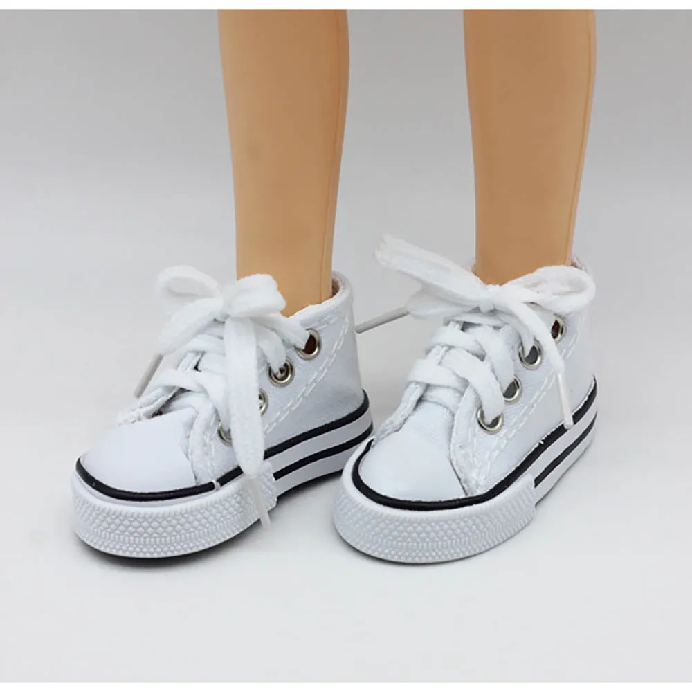 niannyyhouse 1/4 BJD 1/3SD Doll Canvas Shoes Length 7.5cm 45cm Joint Doll Accessories Dress Up