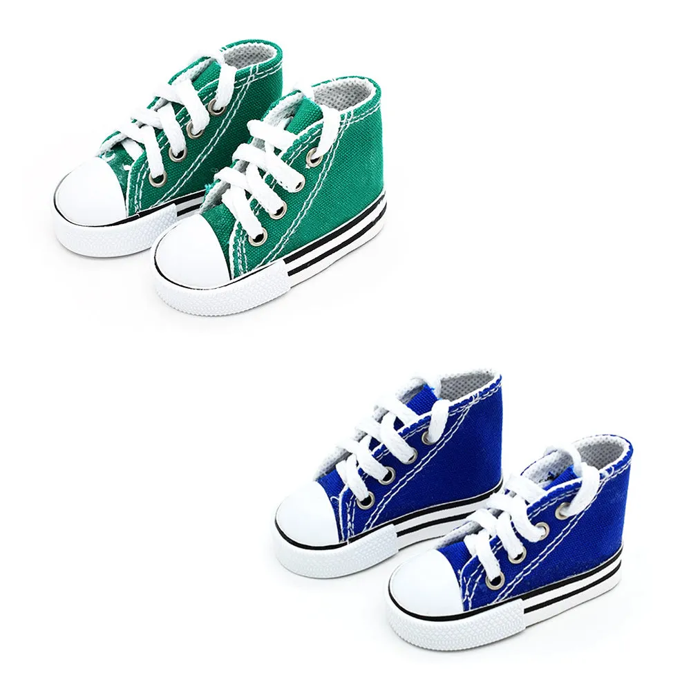 niannyyhouse 1/4 BJD 1/3SD Doll Canvas Shoes Length 7.5cm 45cm Joint Doll Accessories Dress Up