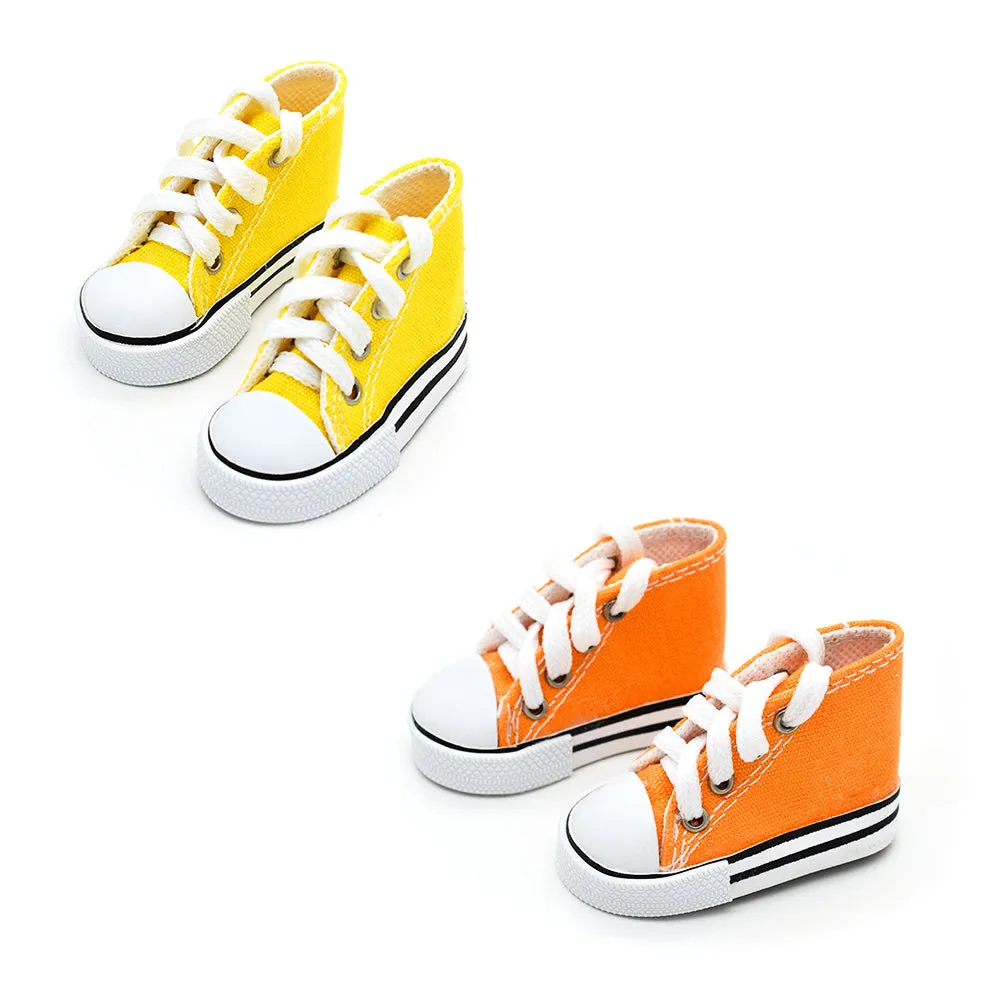 niannyyhouse 1/4 BJD 1/3SD Doll Canvas Shoes Length 7.5cm 45cm Joint Doll Accessories Dress Up