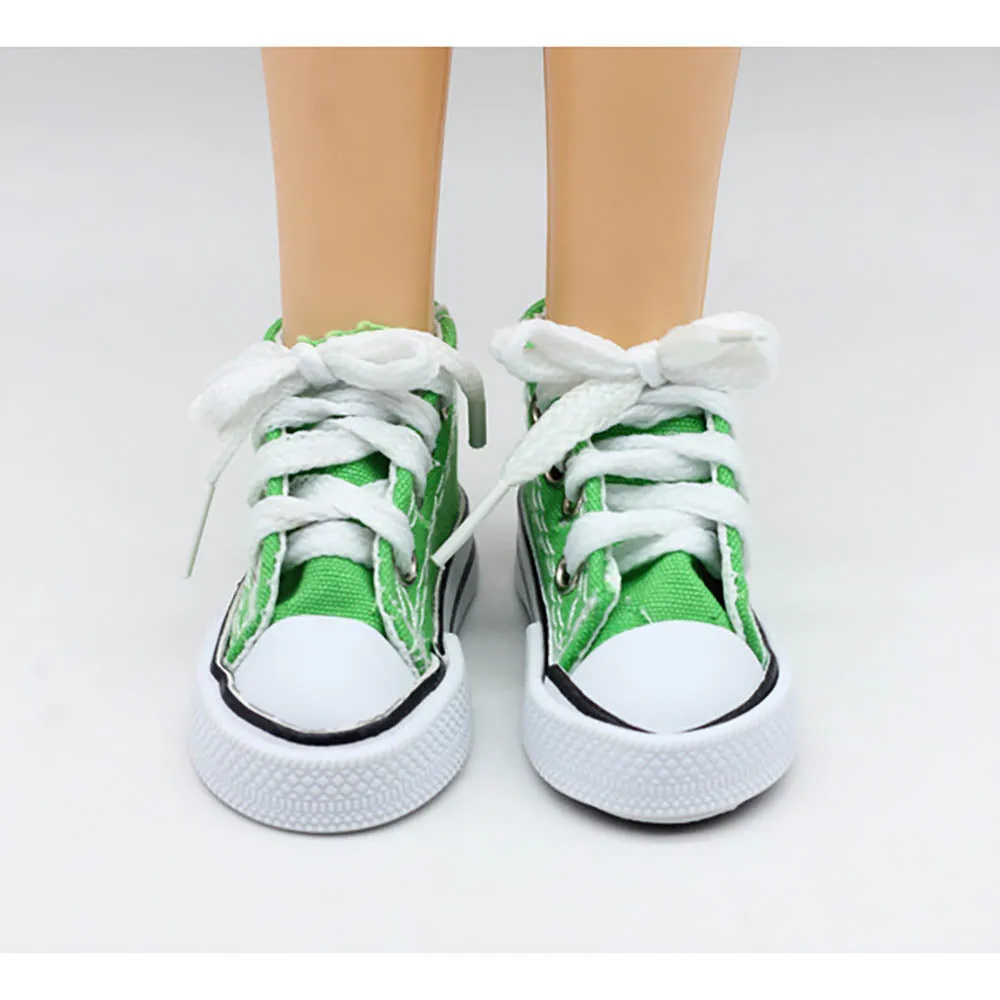 niannyyhouse 1/4 BJD 1/3SD Doll Canvas Shoes Length 7.5cm 45cm Joint Doll Accessories Dress Up