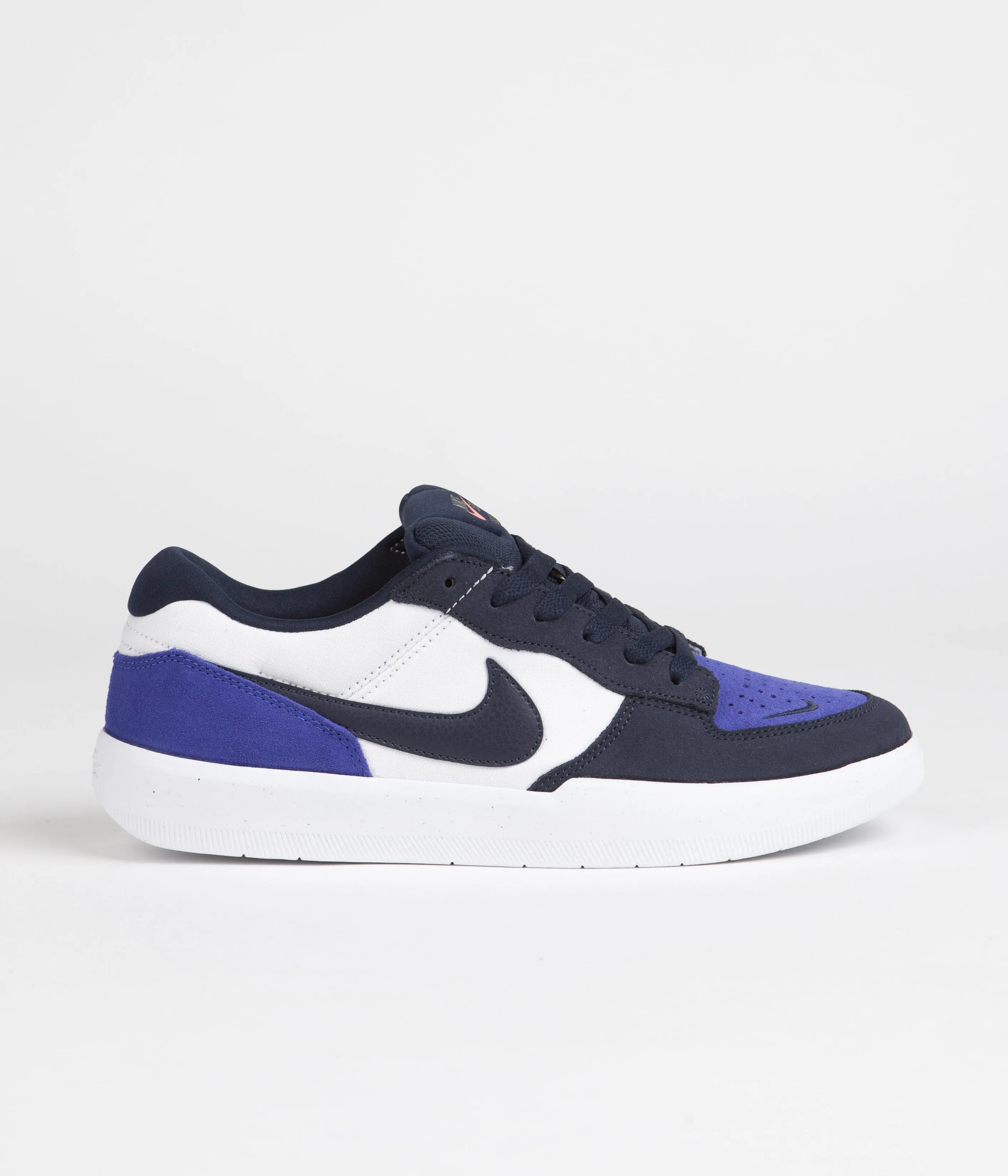 Nike SB Force 58 Shoes - Obsidian / Obsidian - White - Hyper Royal
