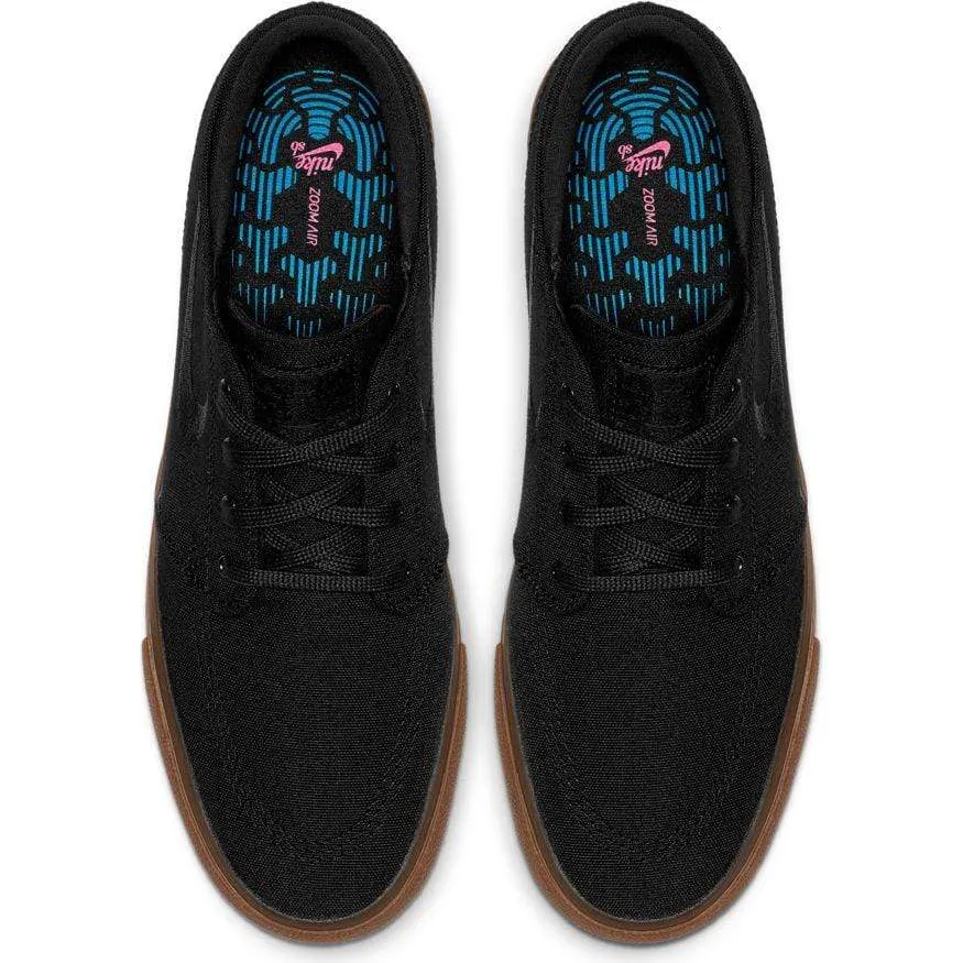 Nike SB Zoom Janoski Remastered Canvas Black Black Gum Light Brown Black