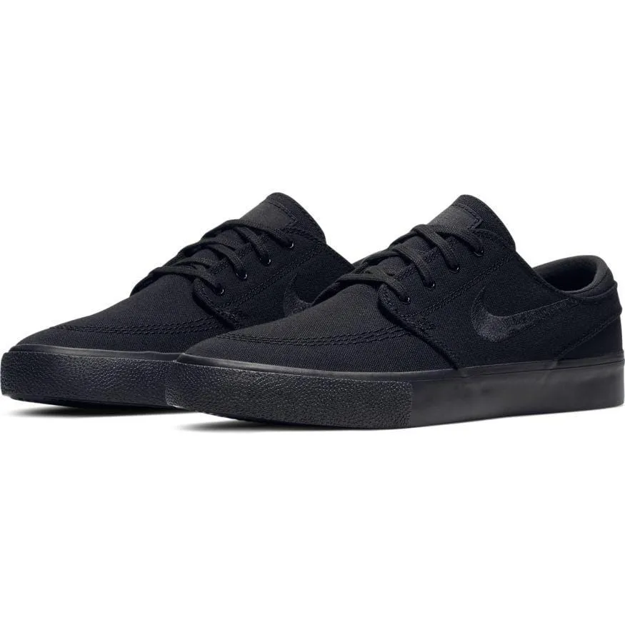 Nike SB Zoom Stefan Janoski Canvas Remastered Black Black