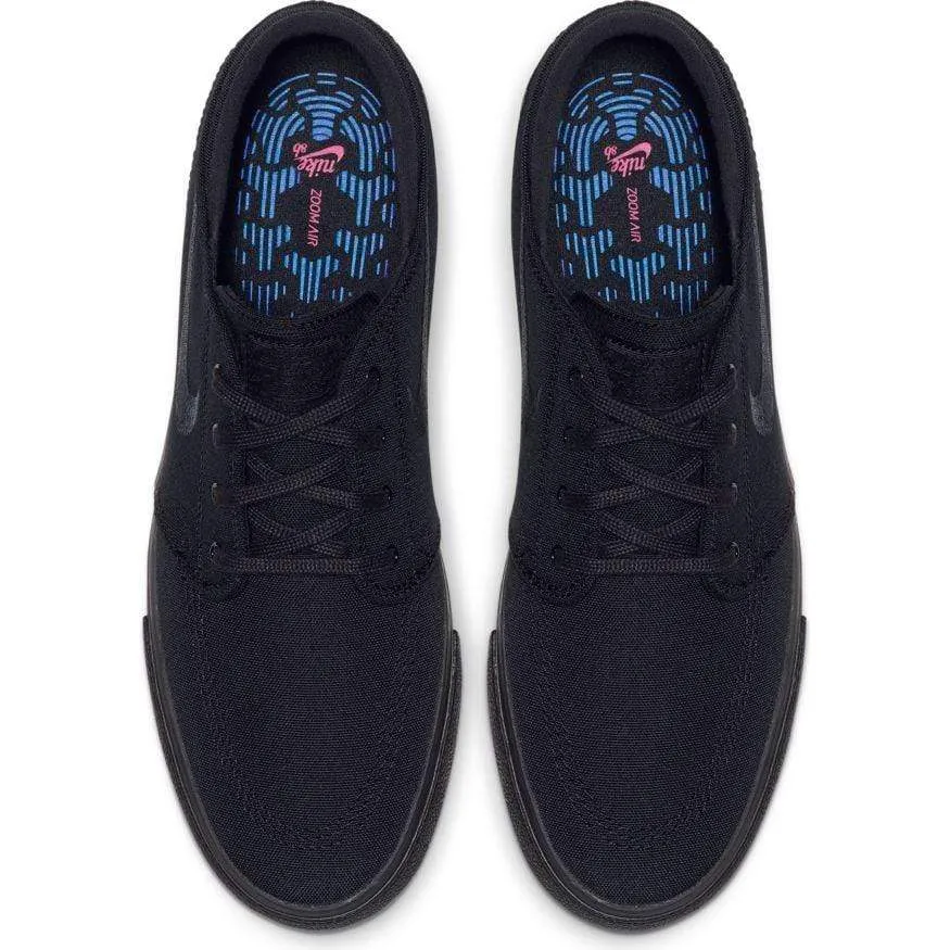 Nike SB Zoom Stefan Janoski Canvas Remastered Black Black