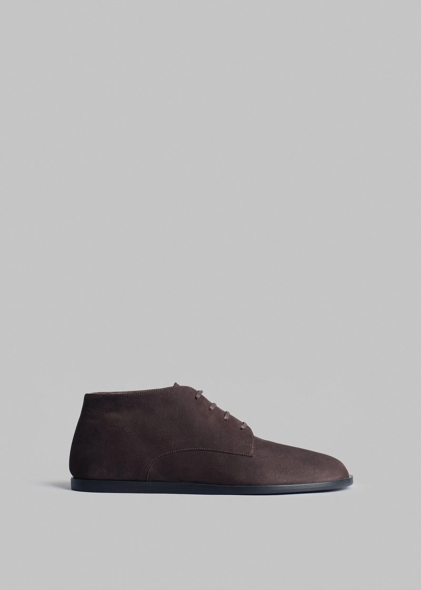 Nubuck Derby in Chocolate Brown - Chocolate