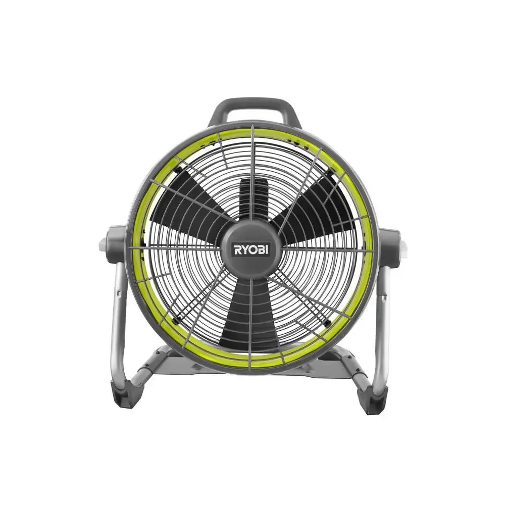 Open Box -  Ryobi P3340 18-Volt ONE  Hybrid 18 in. Air Cannon Drum Fan